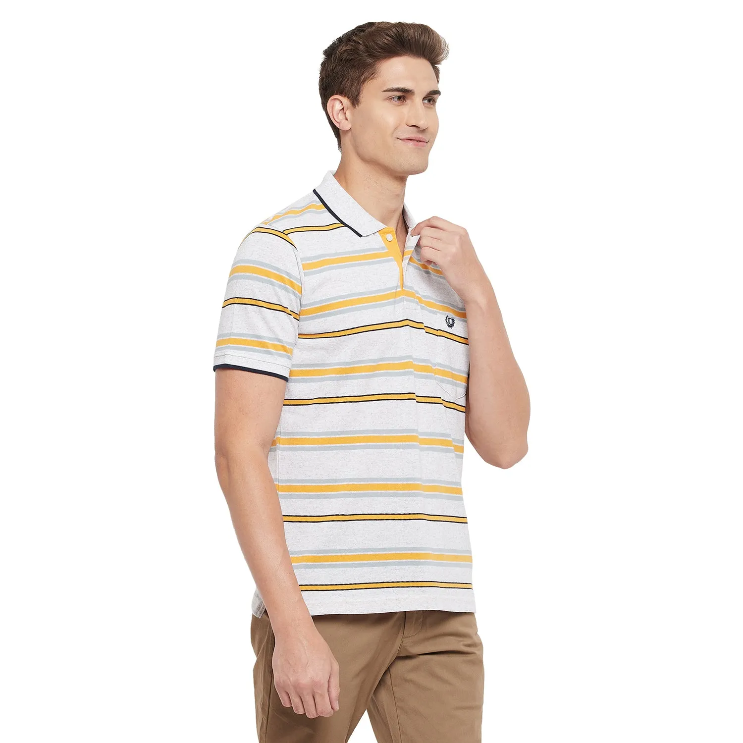Duke Stardust Men Half Sleeve Cotton T-Shirt (LF5228)