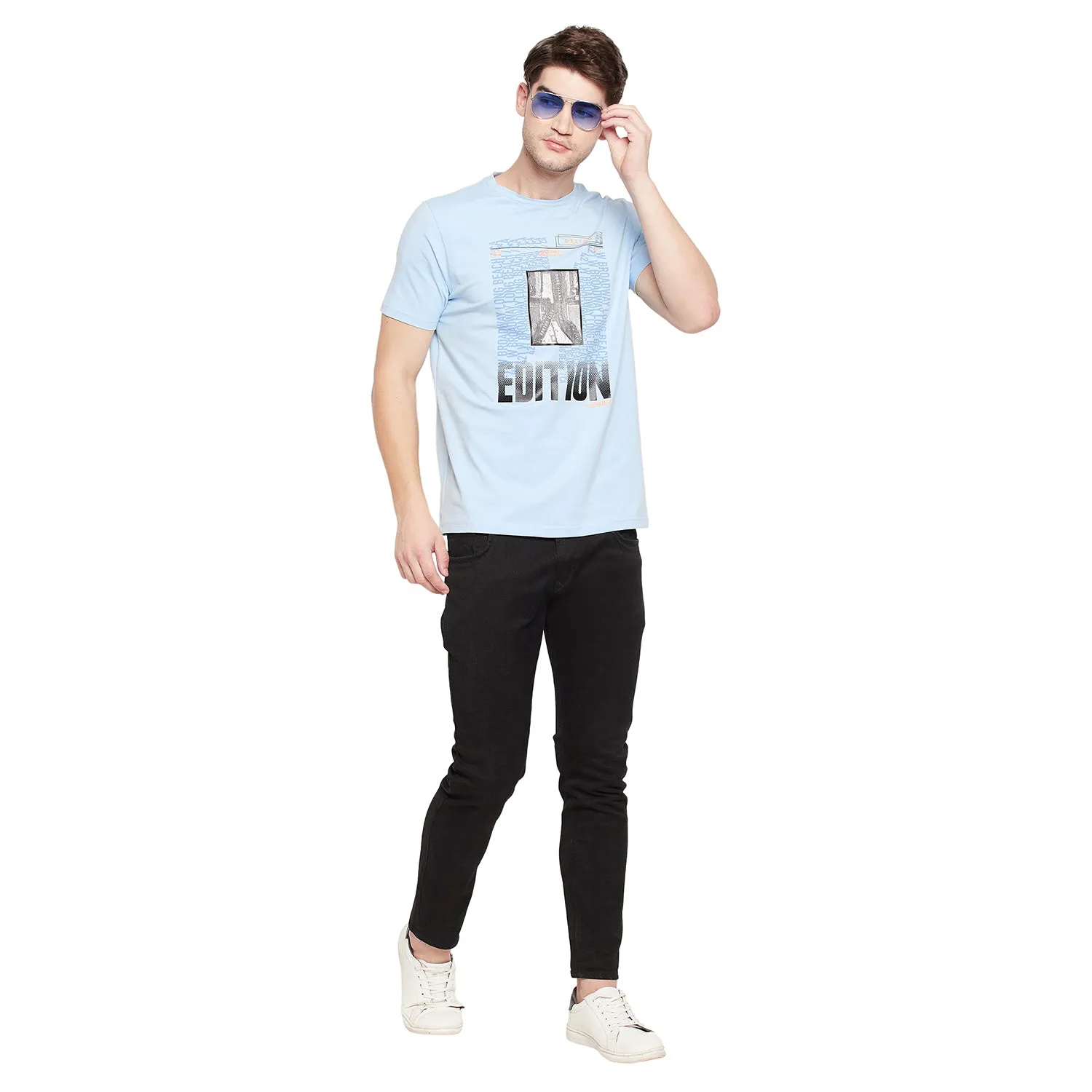 Duke Stardust Men Half Sleeve Cotton T-shirt (LF5285)