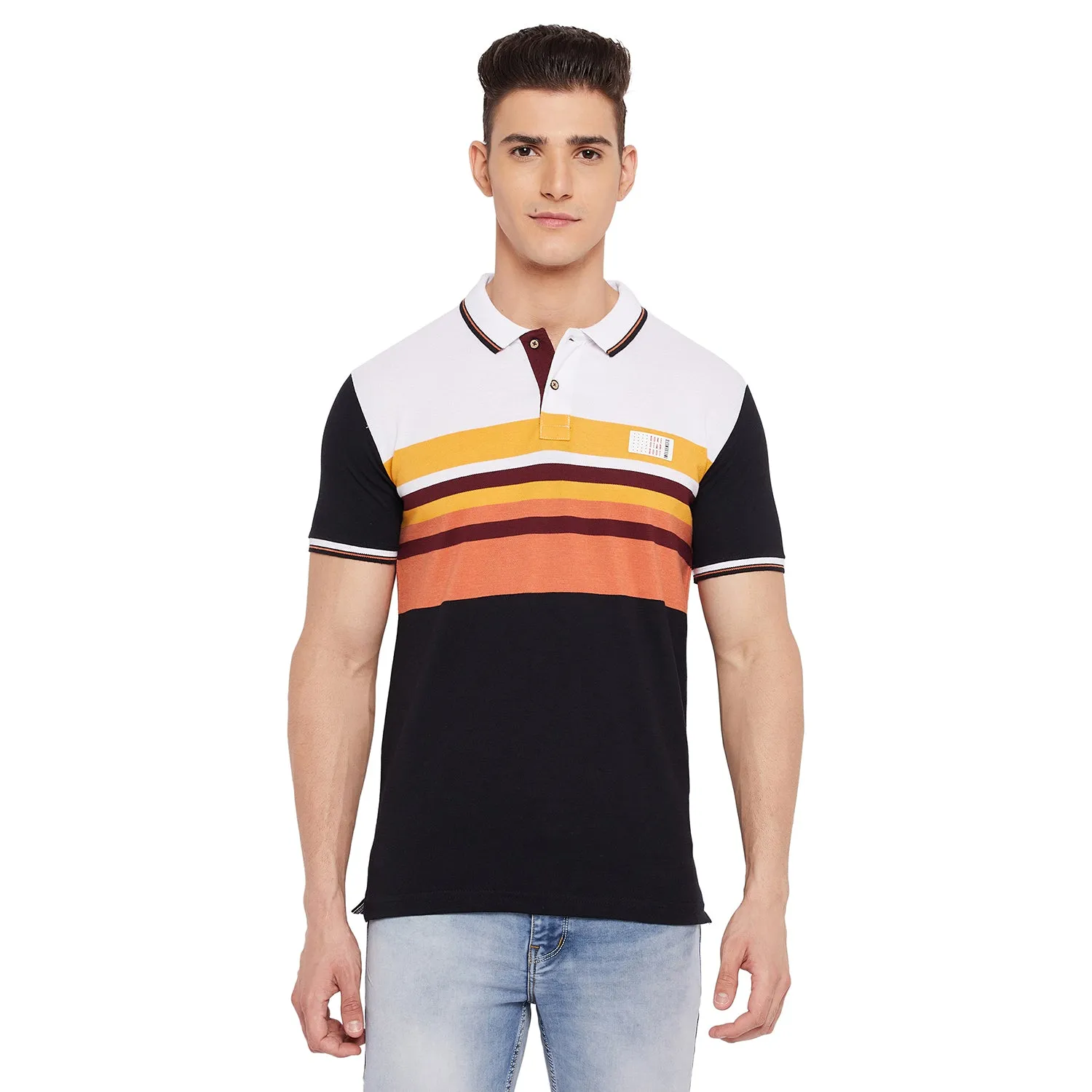 Duke Stardust Men Half Sleeve Cotton T-shirt (LF5305)