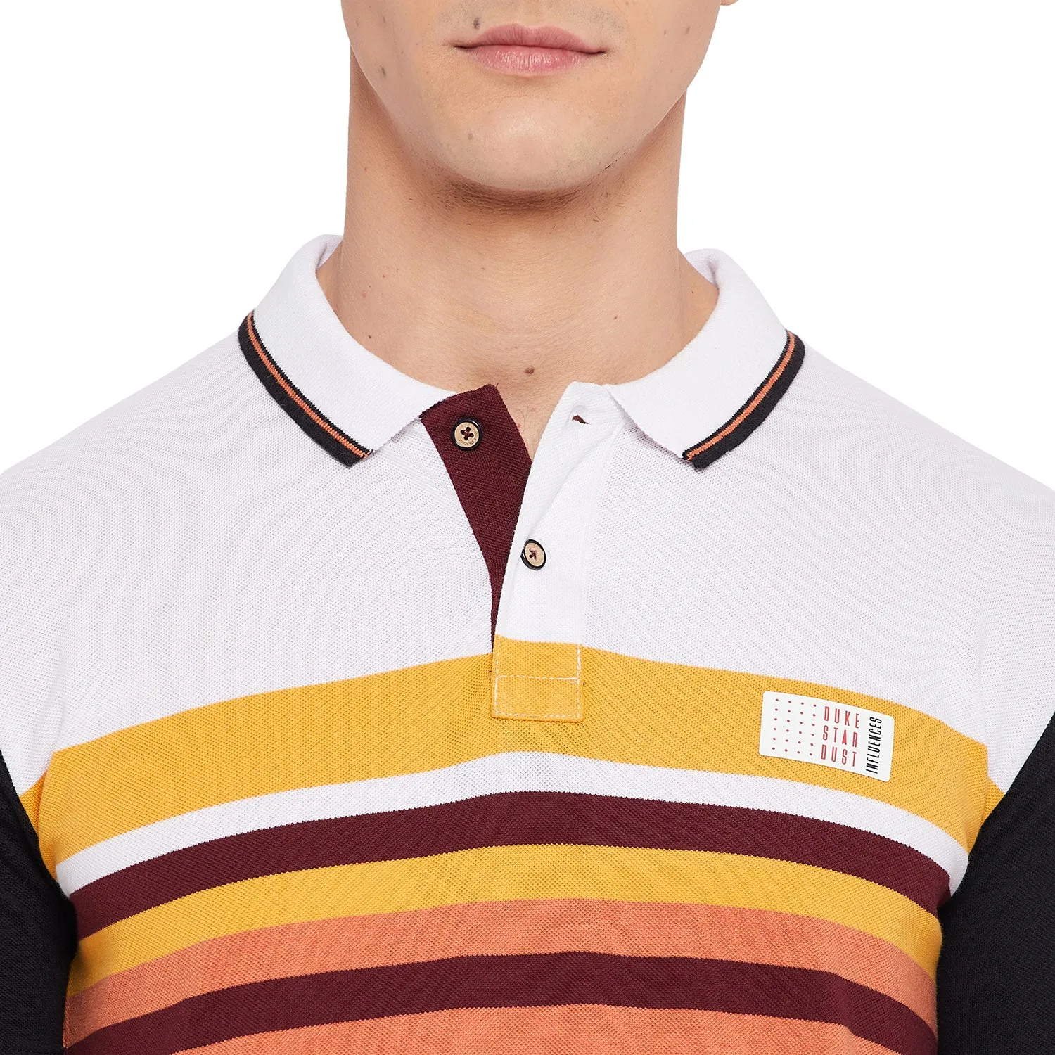 Duke Stardust Men Half Sleeve Cotton T-shirt (LF5305)