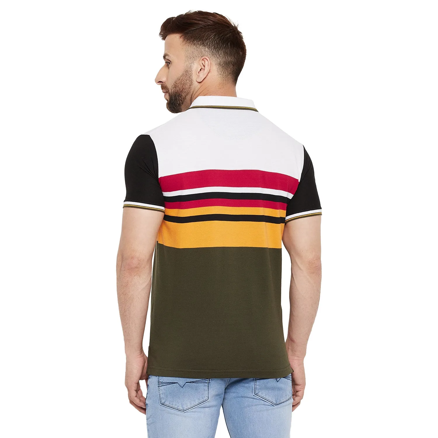 Duke Stardust Men Half Sleeve Cotton T-shirt (LF5305)