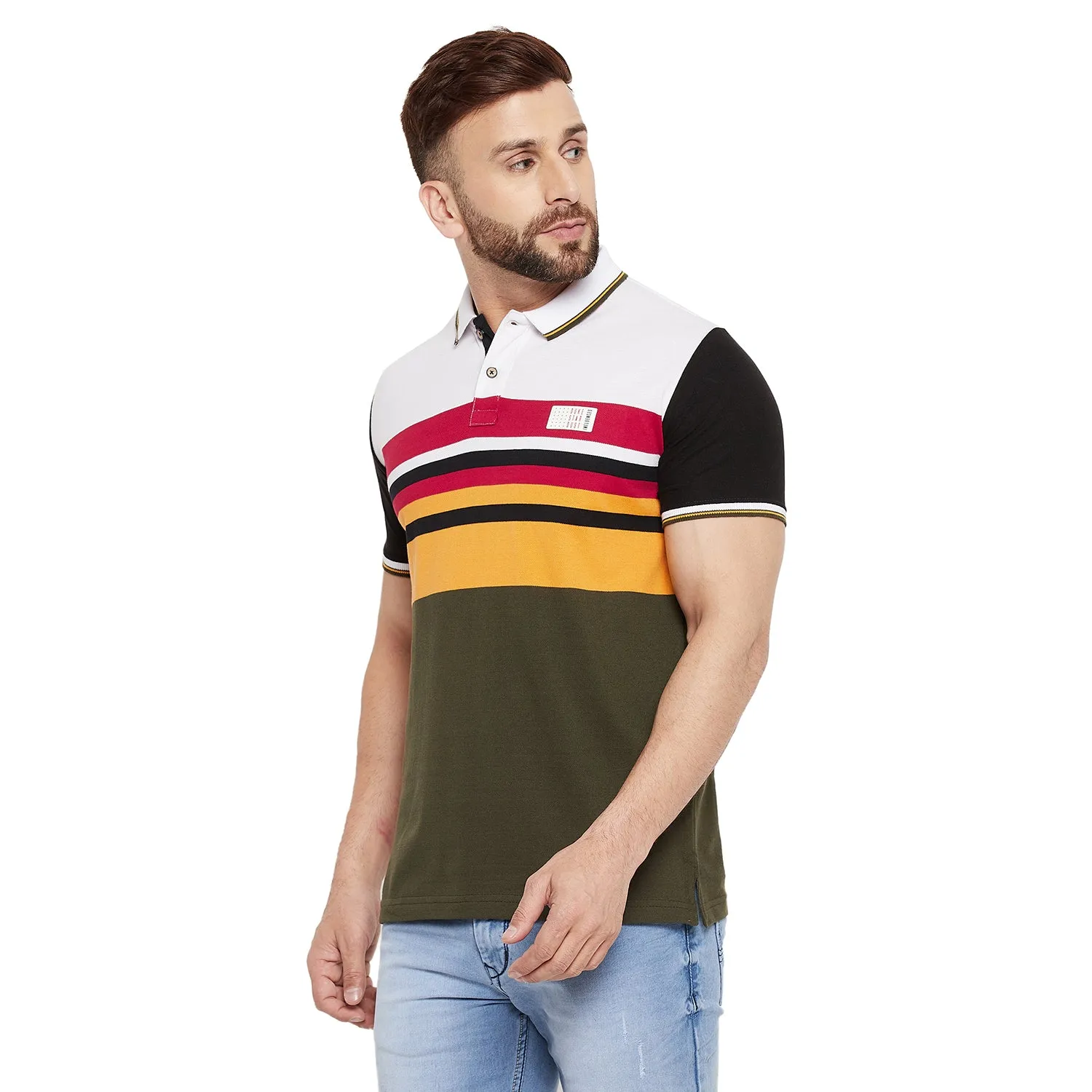 Duke Stardust Men Half Sleeve Cotton T-shirt (LF5305)