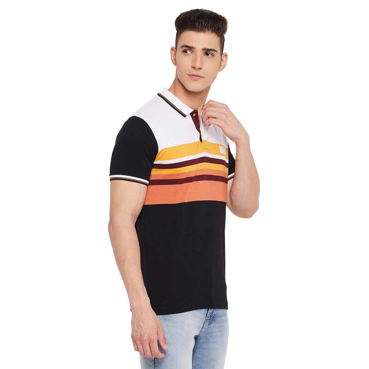 Duke Stardust Men Half Sleeve Cotton T-shirt (LF5305)