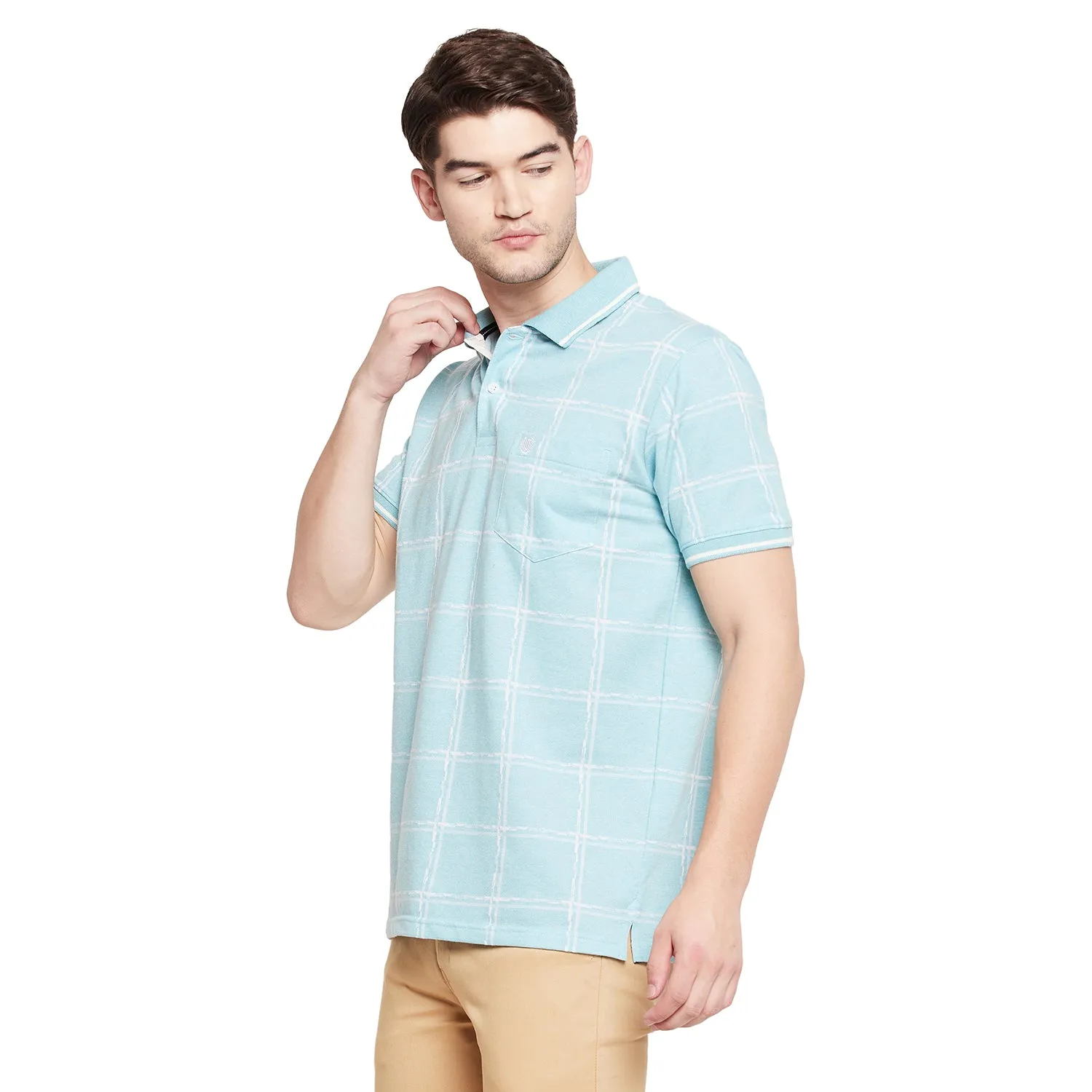 Duke Stardust Men Half Sleeve Cotton T-shirt (LF5314)