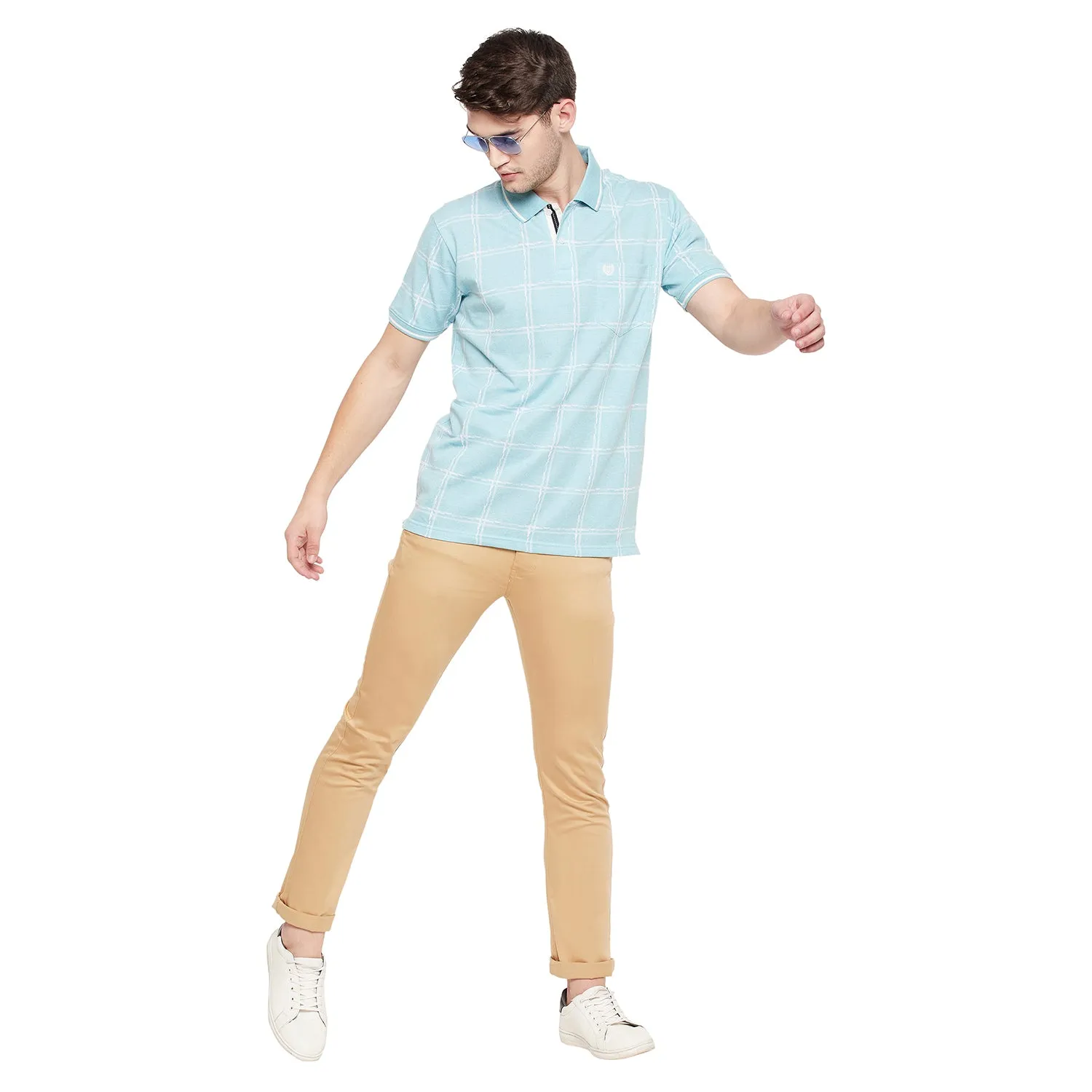 Duke Stardust Men Half Sleeve Cotton T-shirt (LF5314)