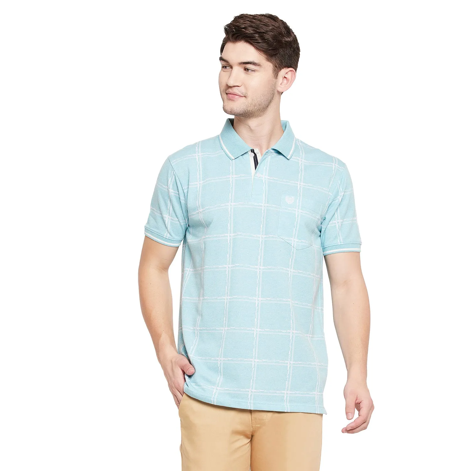 Duke Stardust Men Half Sleeve Cotton T-shirt (LF5314)