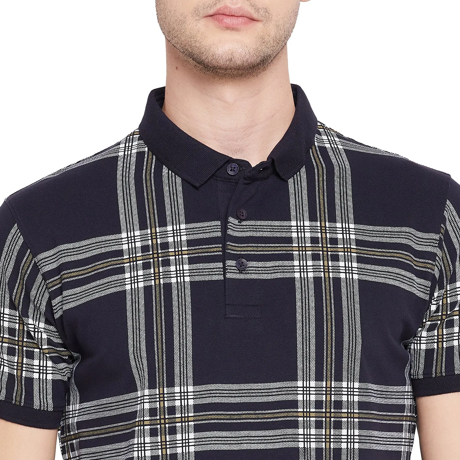 Duke Stardust Men Half Sleeve Cotton T-shirt (LF5331)