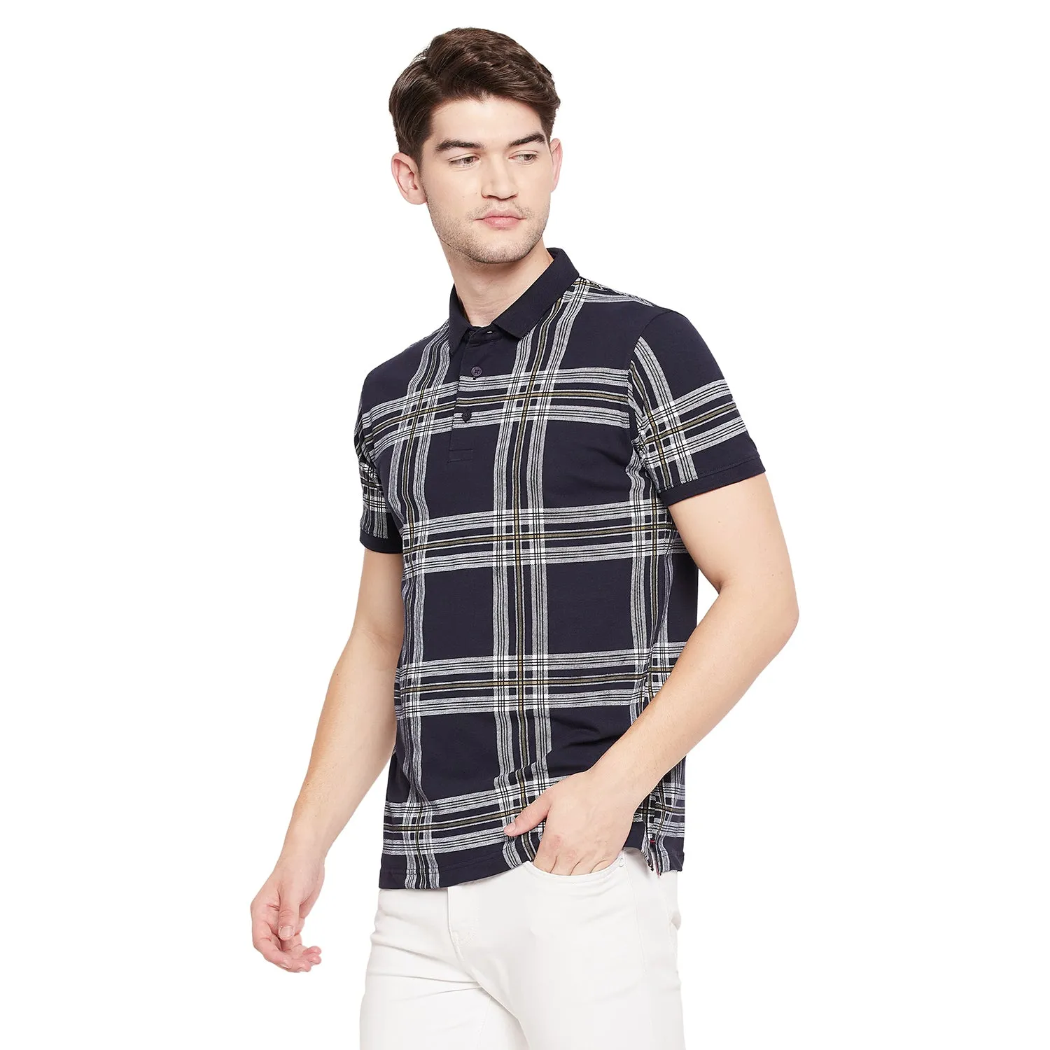 Duke Stardust Men Half Sleeve Cotton T-shirt (LF5331)