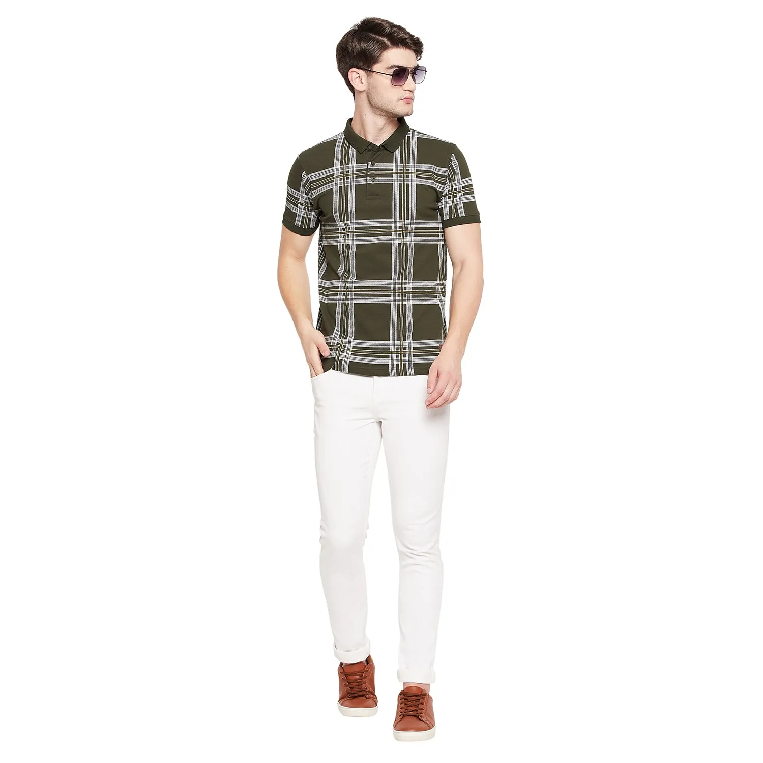 Duke Stardust Men Half Sleeve Cotton T-shirt (LF5331)