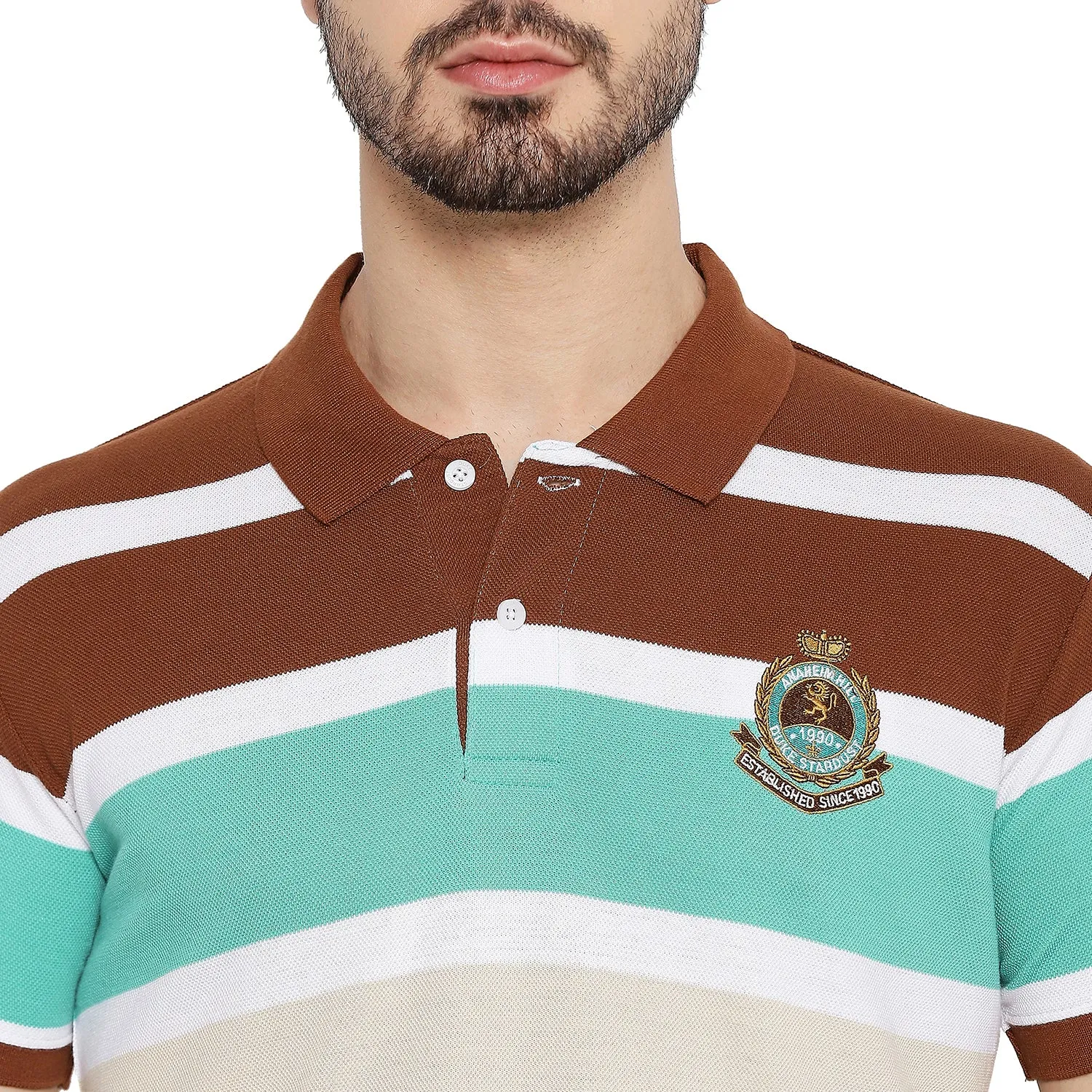 Duke Stardust Men Half Sleeve Cotton T-shirt (LF5420)