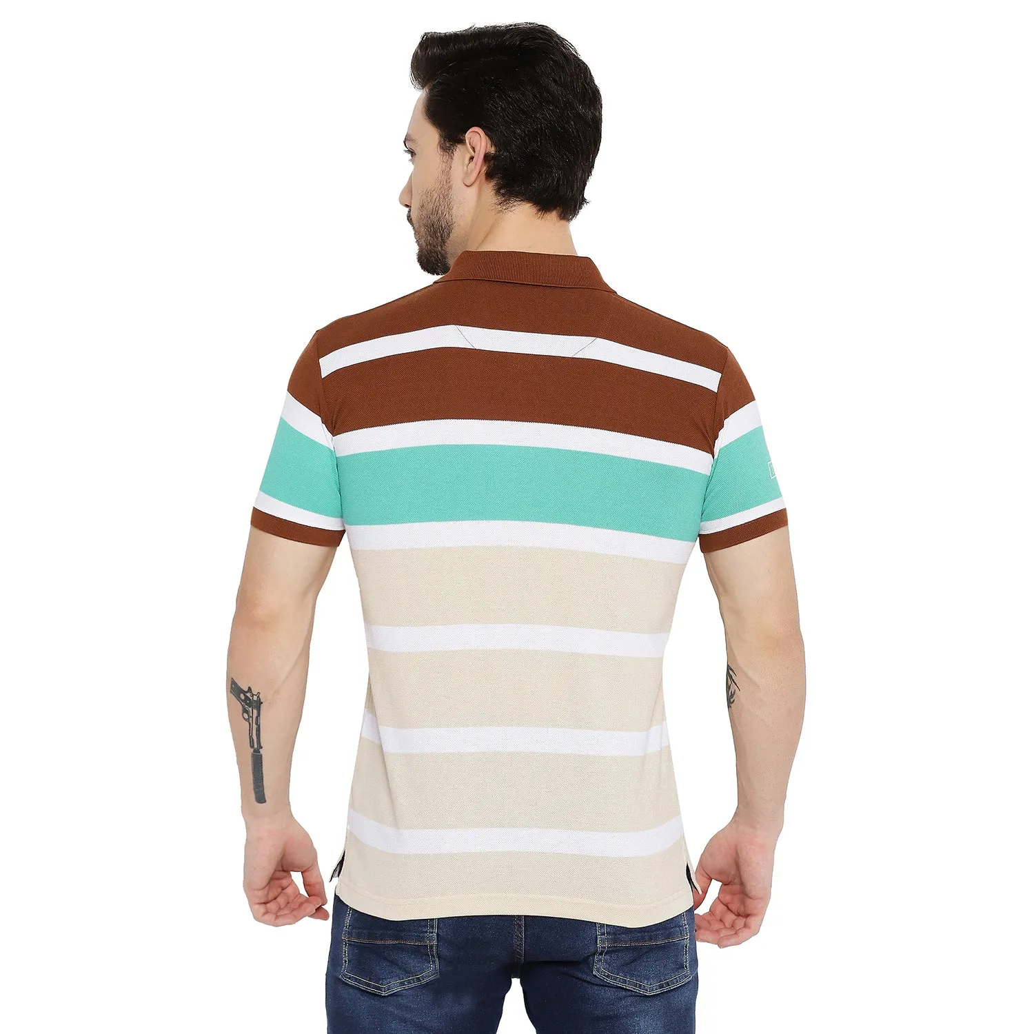 Duke Stardust Men Half Sleeve Cotton T-shirt (LF5420)