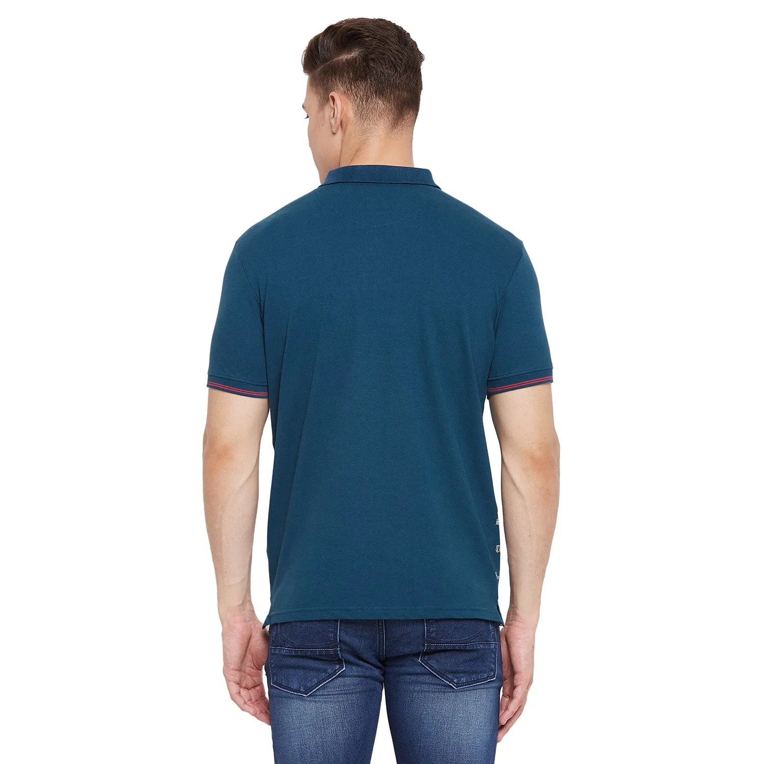 Duke Stardust Men Half Sleeve Cotton T-shirt (LF5493)