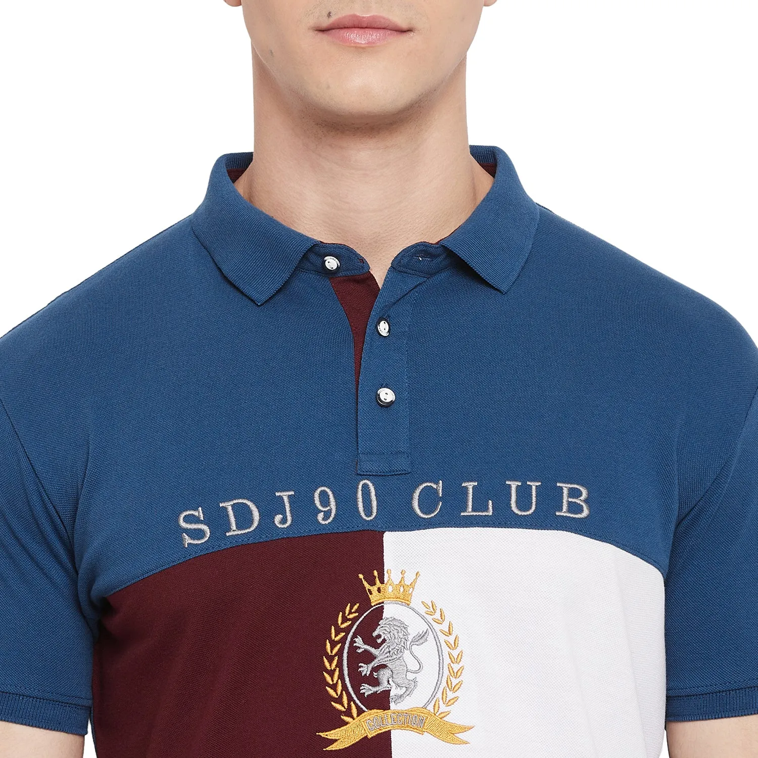 Duke Stardust Men Half Sleeve Cotton T-shirt (LF5710)