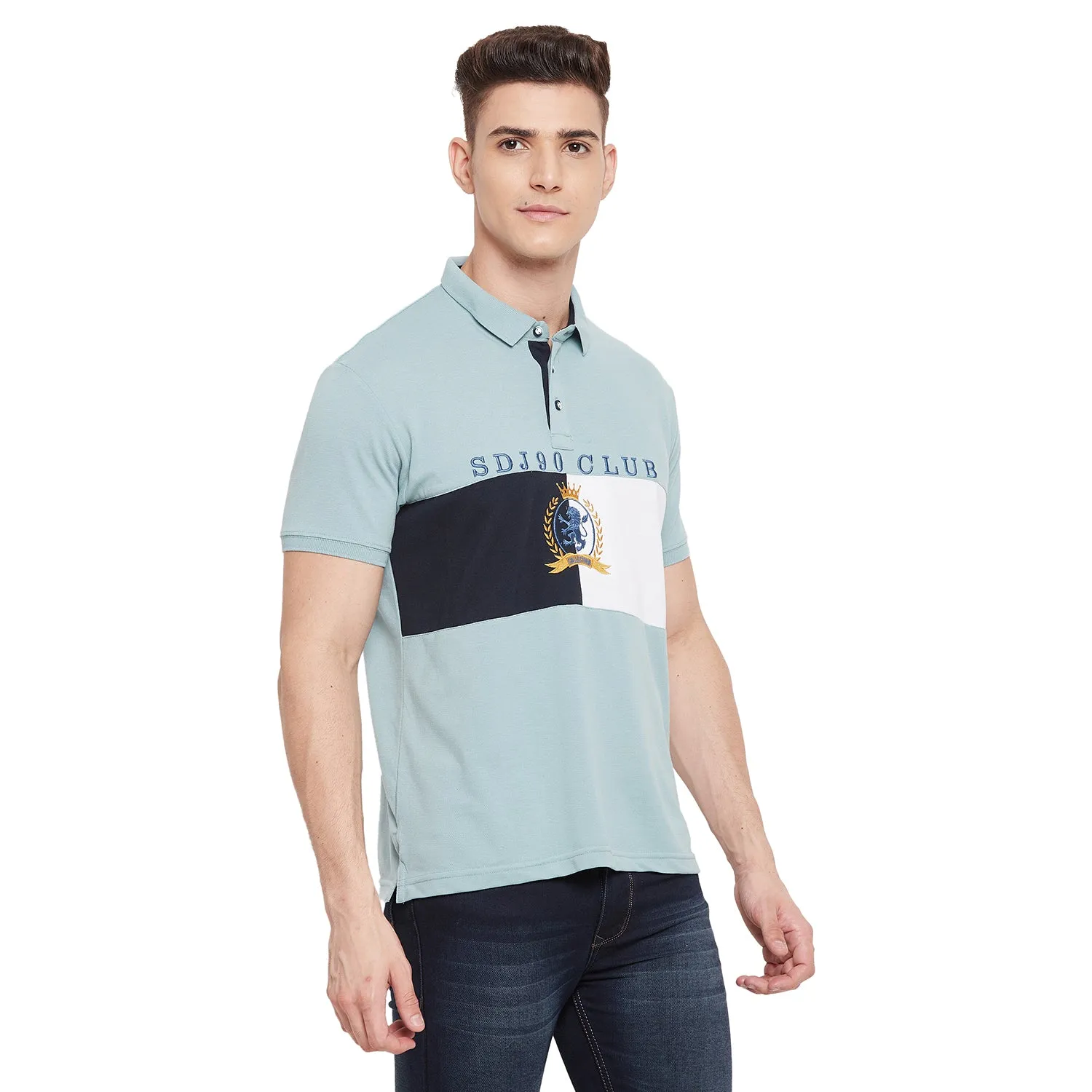 Duke Stardust Men Half Sleeve Cotton T-shirt (LF5710)
