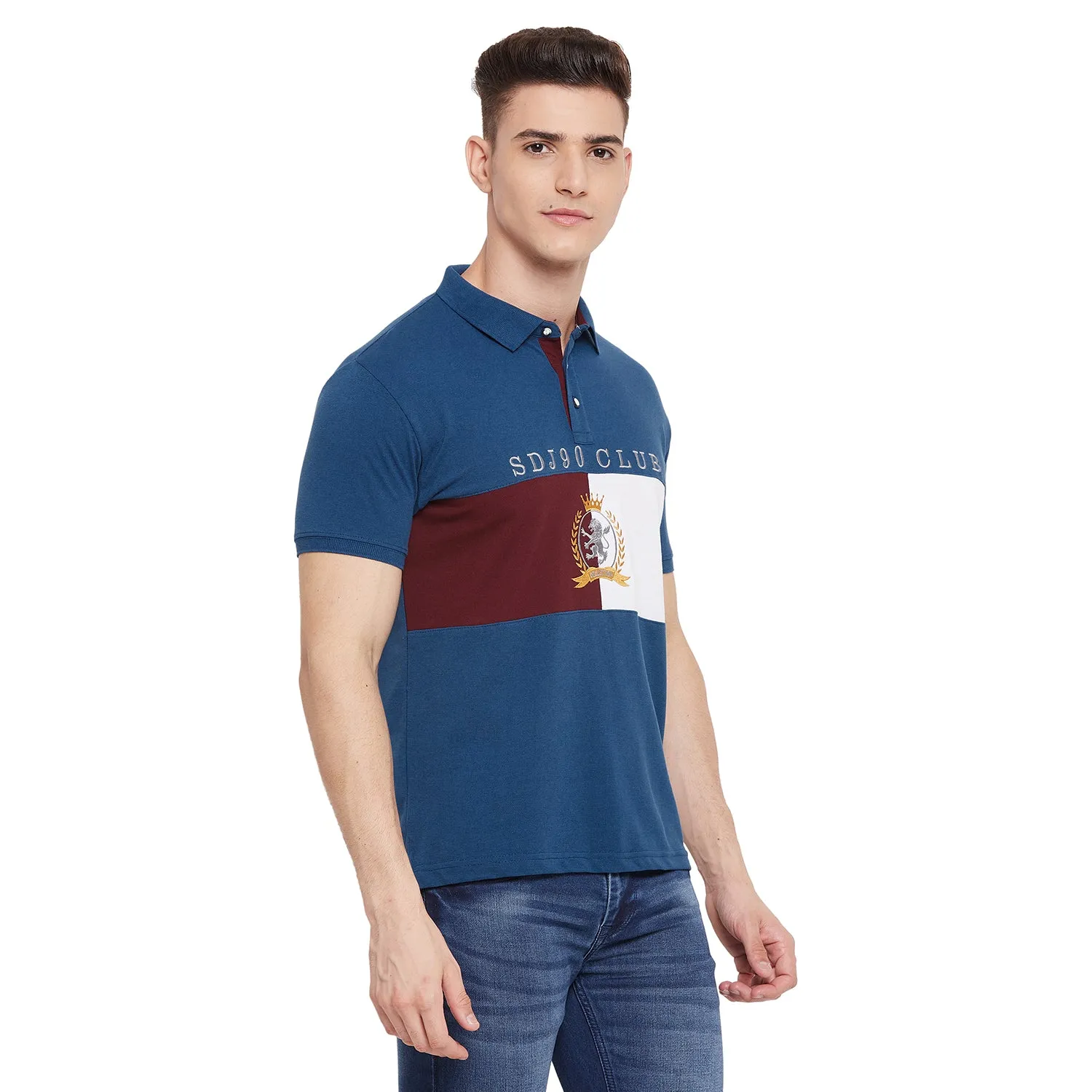 Duke Stardust Men Half Sleeve Cotton T-shirt (LF5710)
