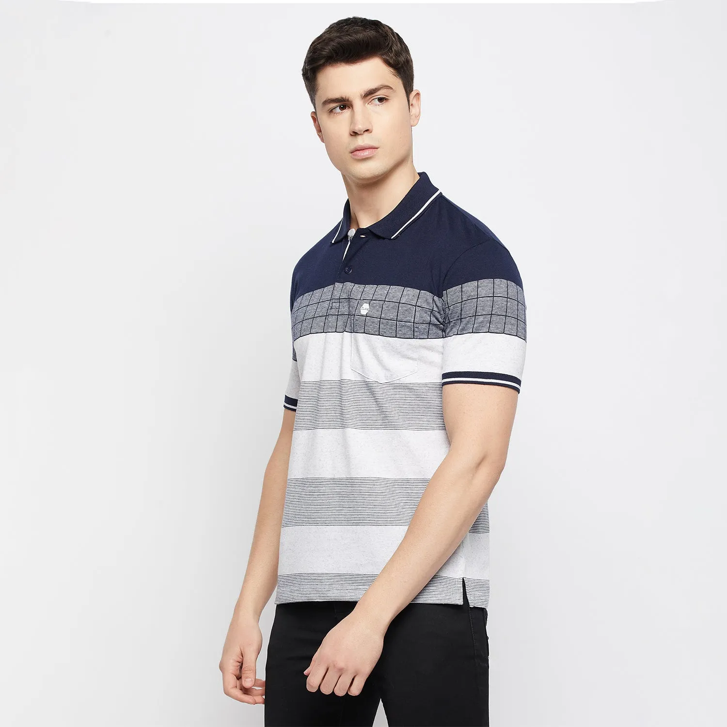 Duke Stardust Men Half Sleeve Cotton T-shirt (LF5716)