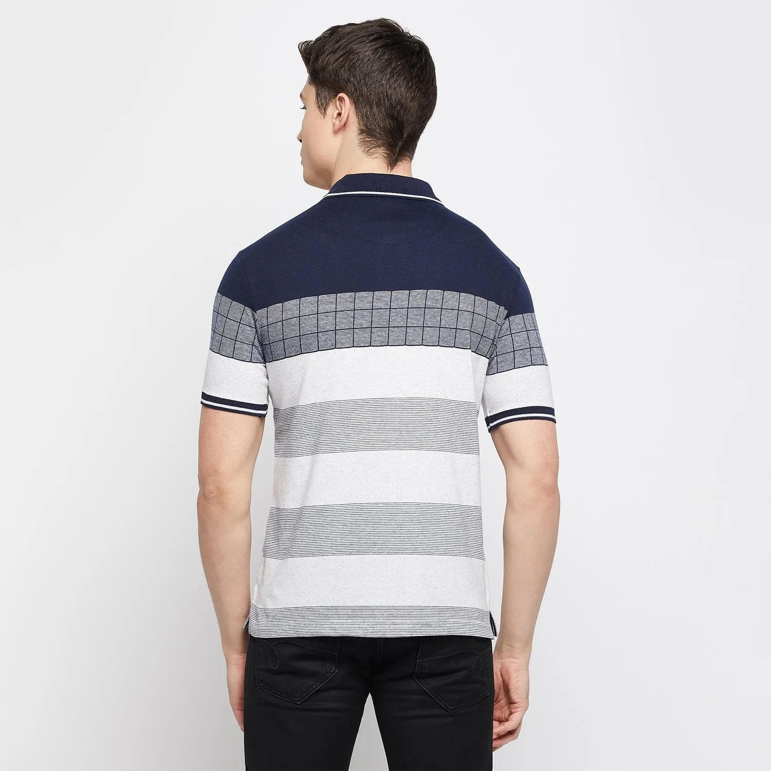 Duke Stardust Men Half Sleeve Cotton T-shirt (LF5716)