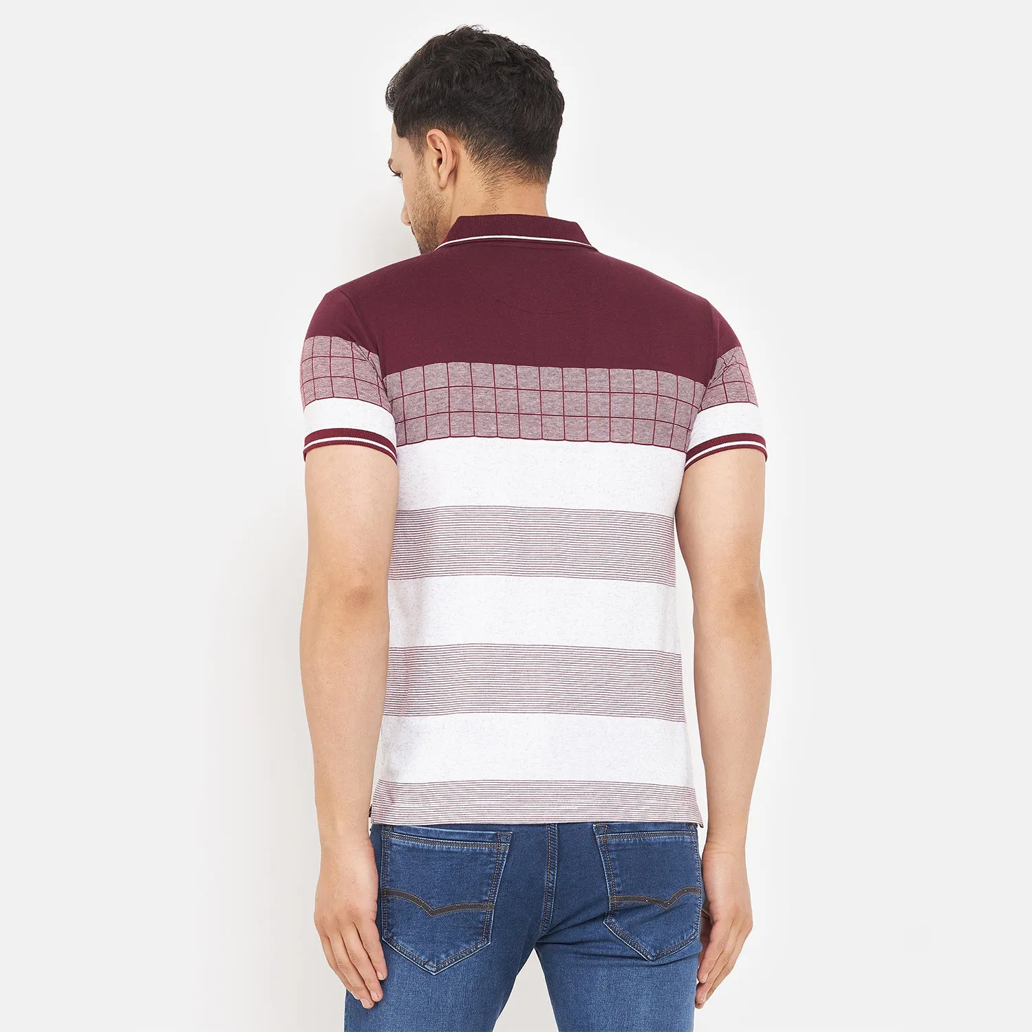 Duke Stardust Men Half Sleeve Cotton T-shirt (LF5716)