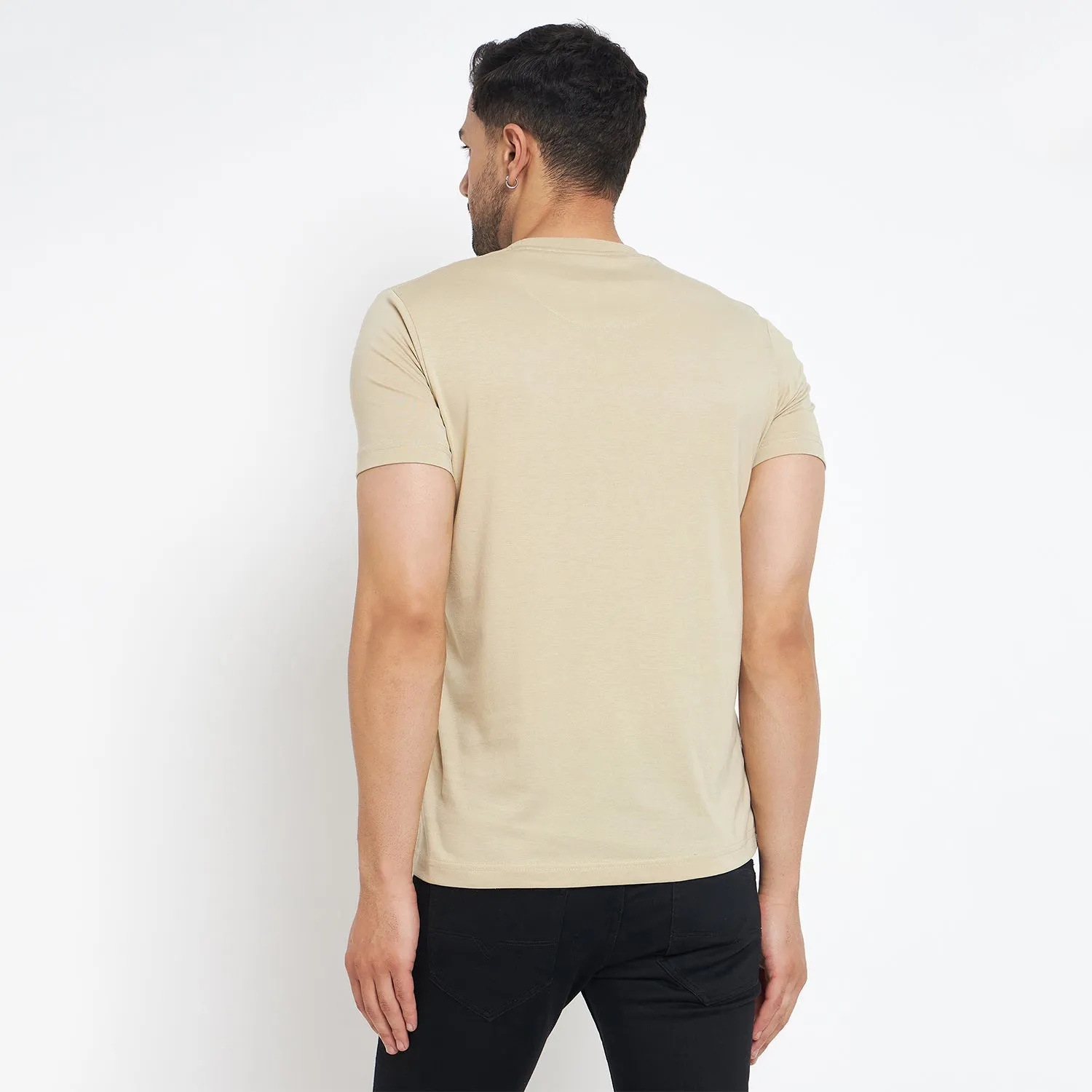 Duke Stardust Men Half Sleeve Cotton T-Shirt (LF7056)