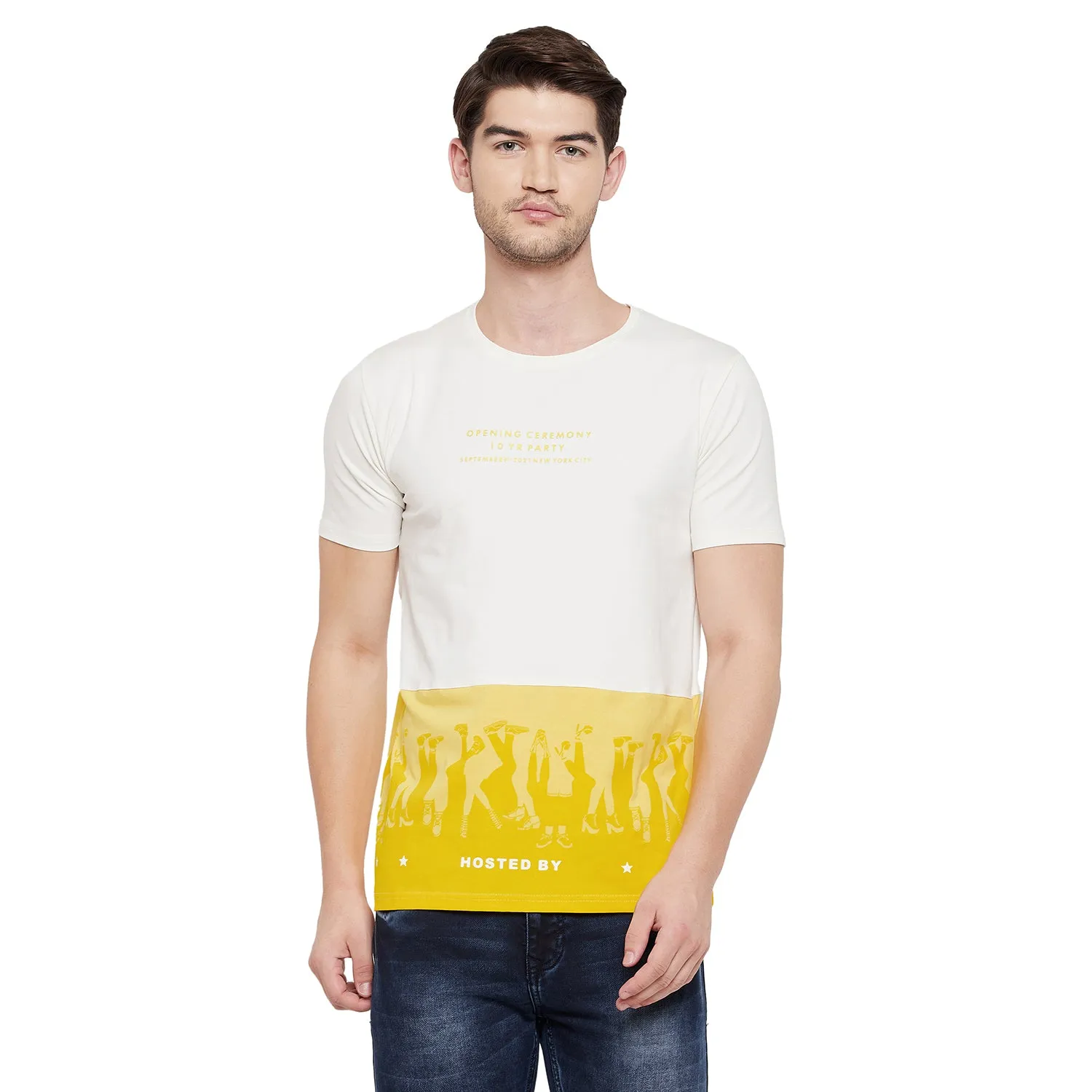 Duke Stardust Men Half Sleeve Cotton T-shirt (LQ3557)