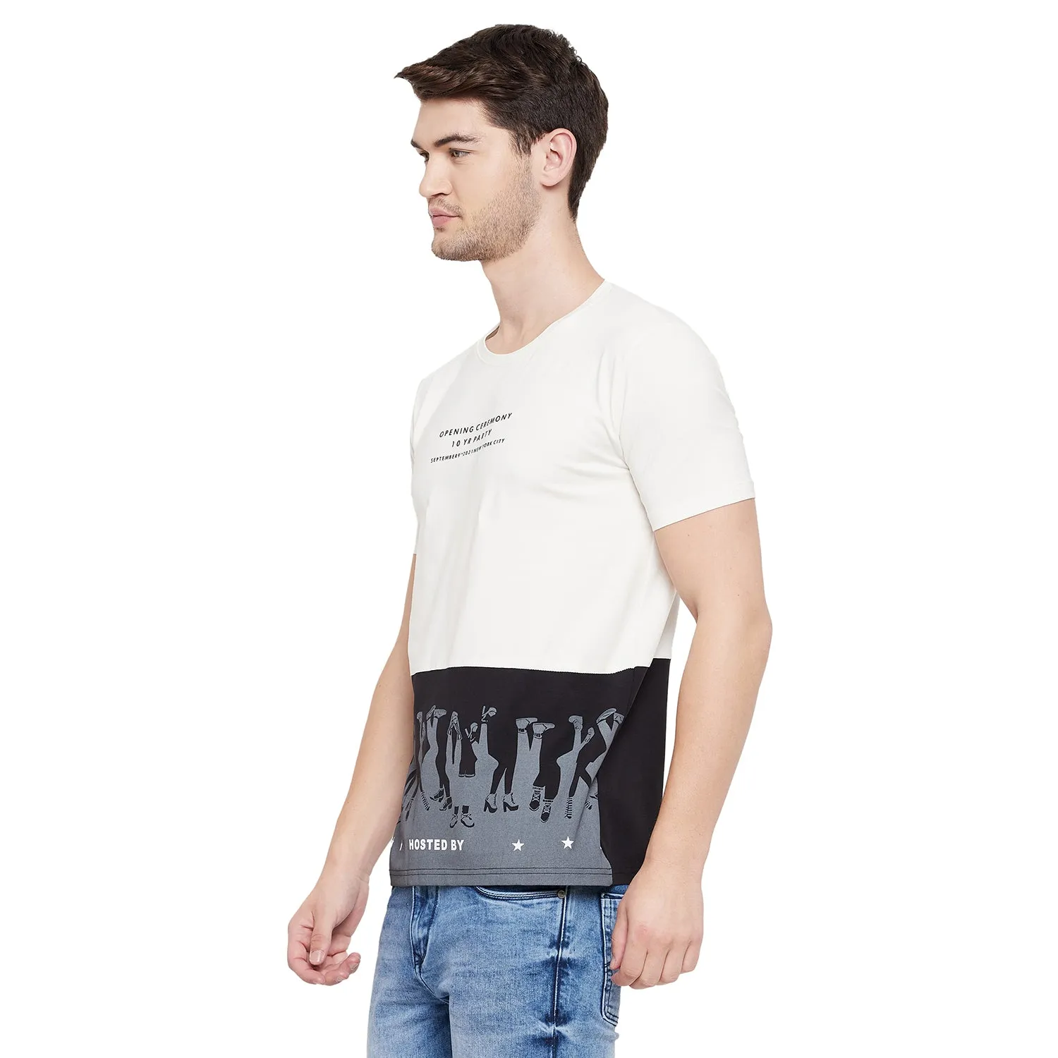 Duke Stardust Men Half Sleeve Cotton T-shirt (LQ3557)