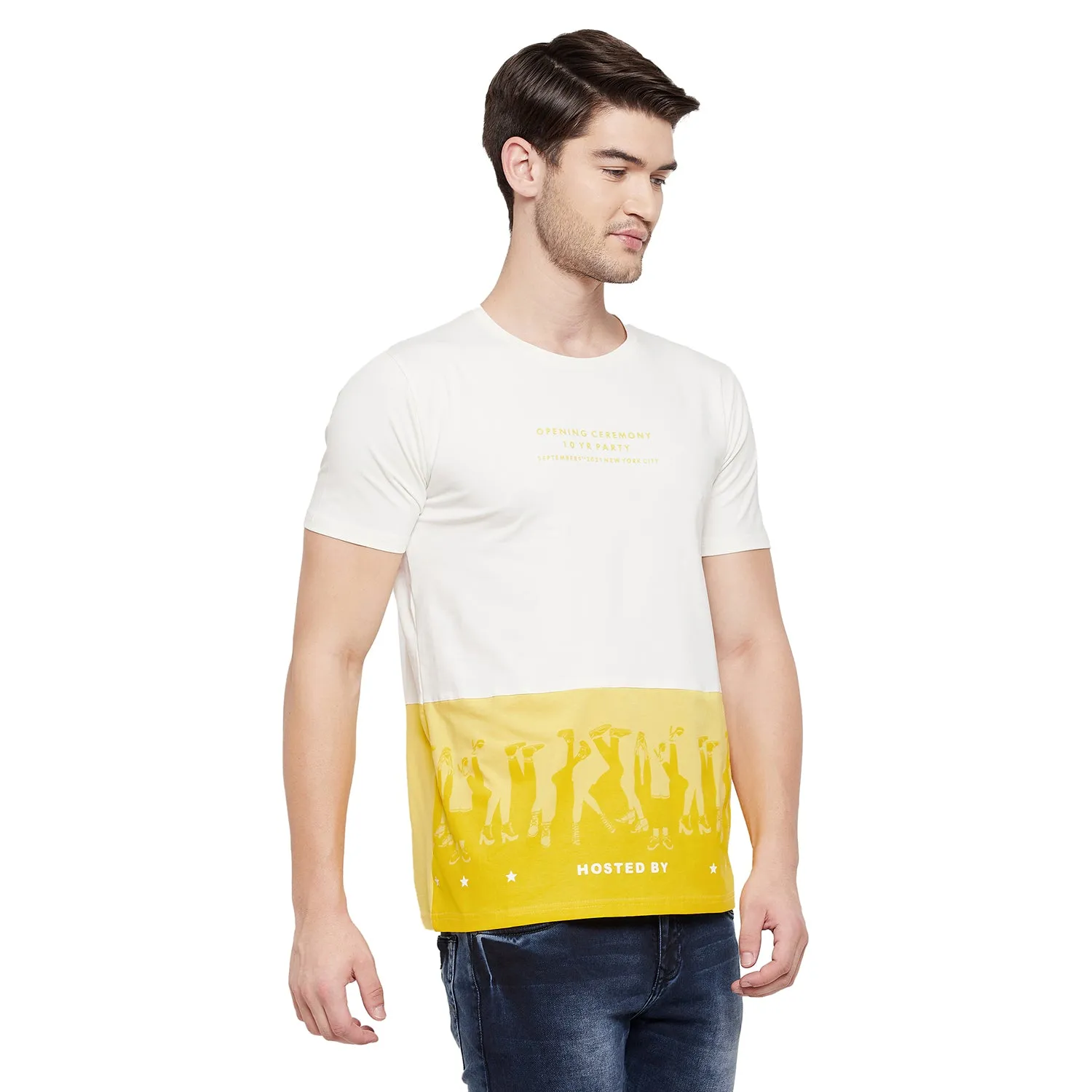 Duke Stardust Men Half Sleeve Cotton T-shirt (LQ3557)