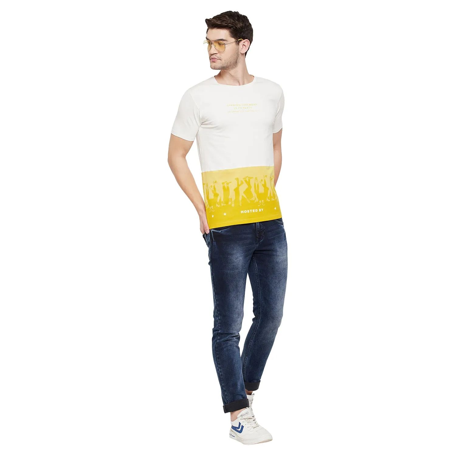 Duke Stardust Men Half Sleeve Cotton T-shirt (LQ3557)