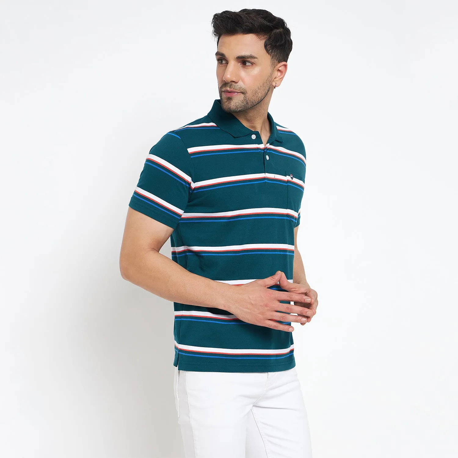 Duke Stardust Men Half Sleeve Cotton T-shirt (MLF1121)