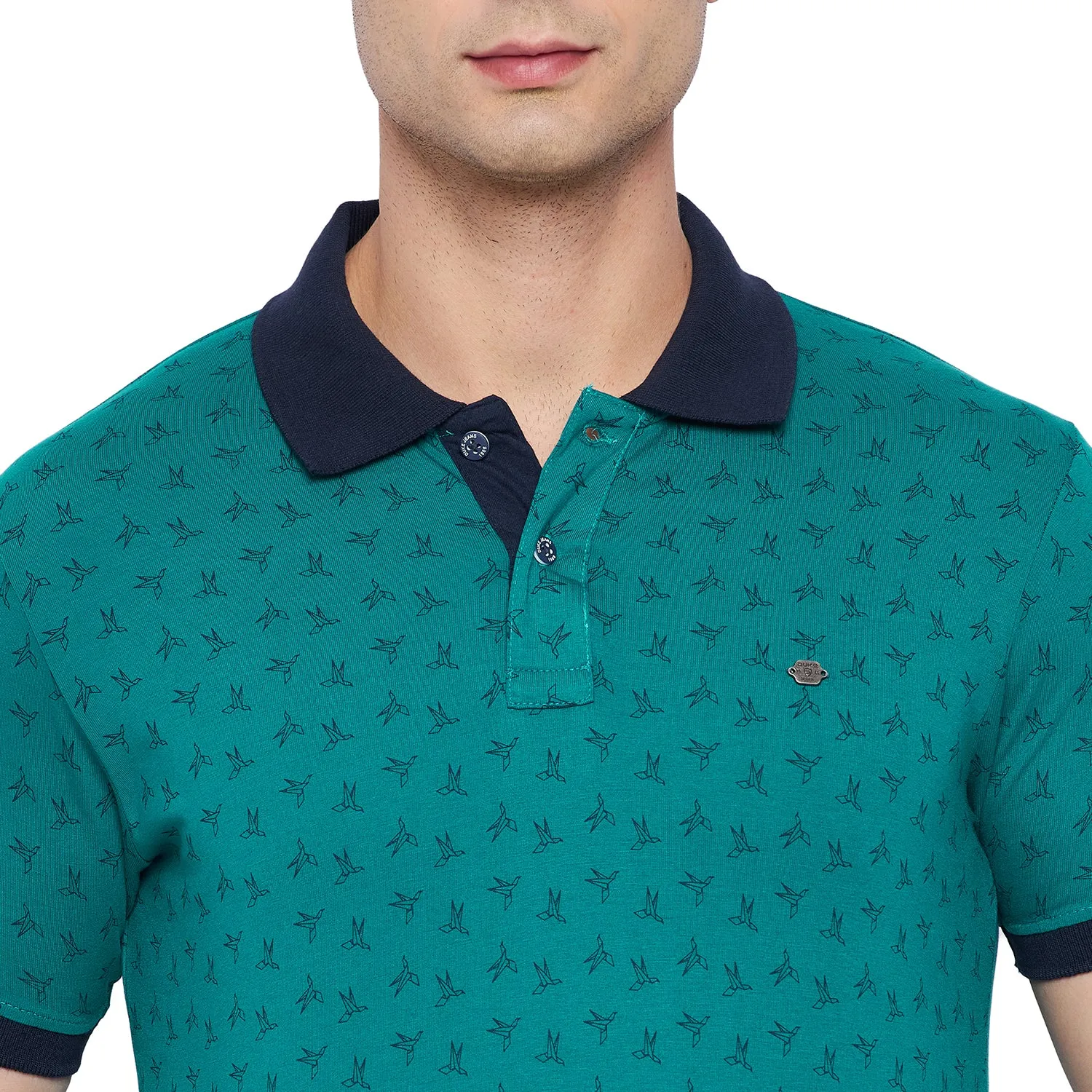 Duke Stardust Men Half Sleeve Cotton T-shirt (MTLF316)