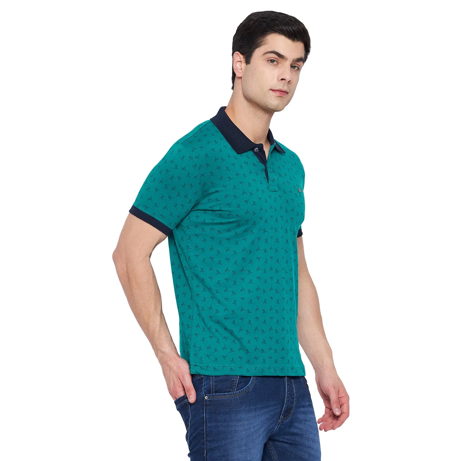 Duke Stardust Men Half Sleeve Cotton T-shirt (MTLF316)