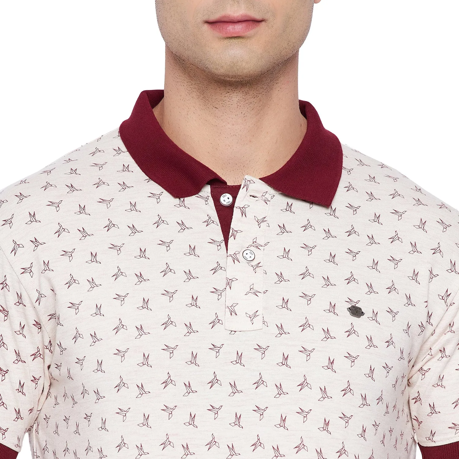 Duke Stardust Men Half Sleeve Cotton T-shirt (MTLF316)