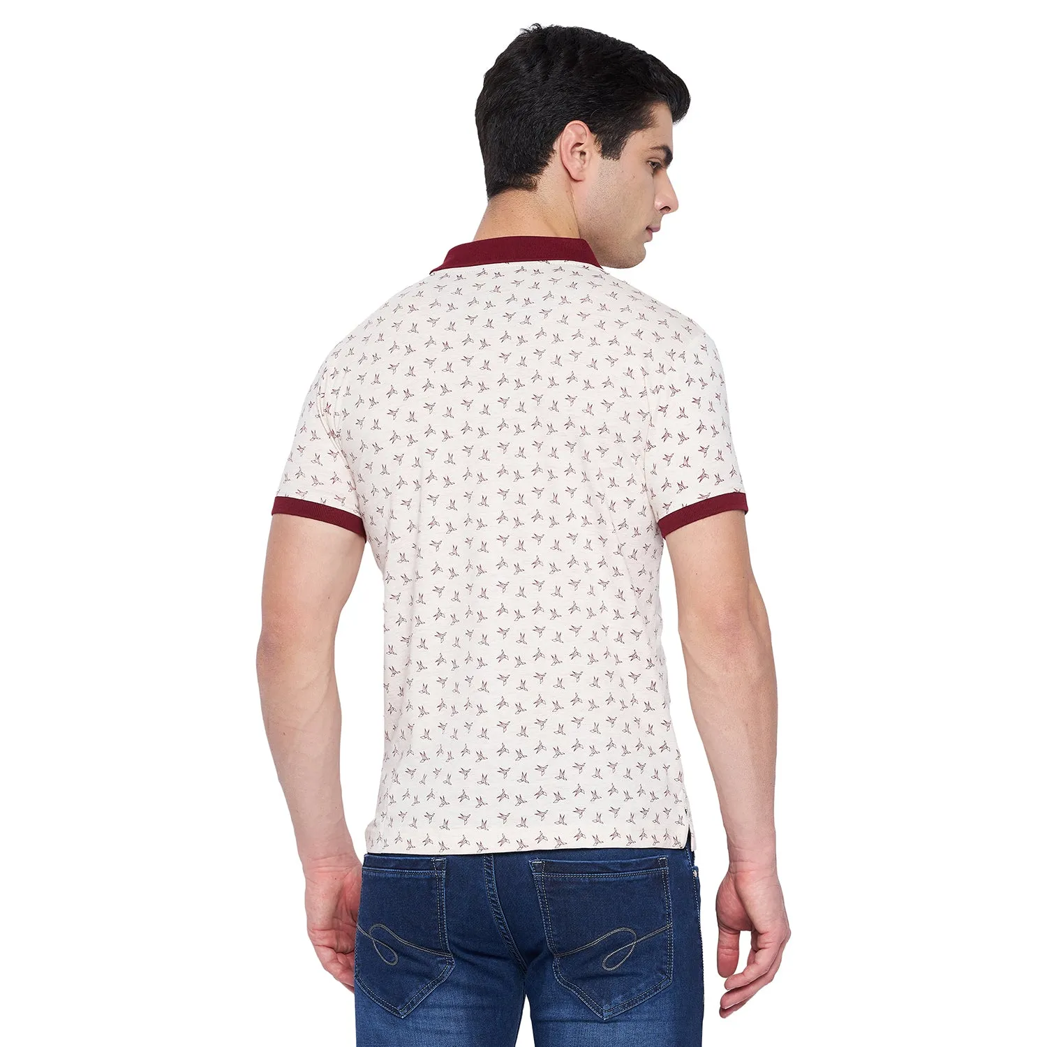 Duke Stardust Men Half Sleeve Cotton T-shirt (MTLF316)