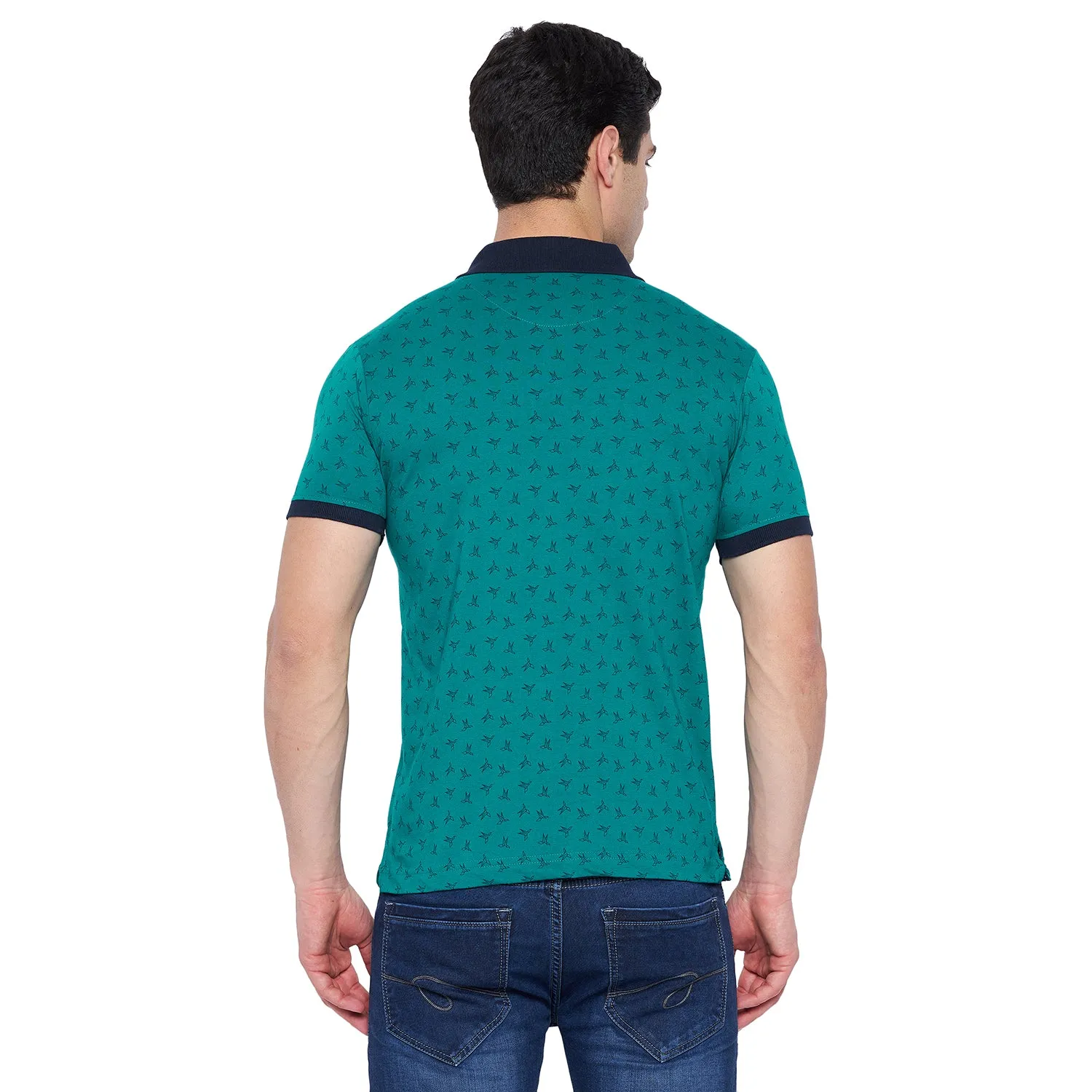 Duke Stardust Men Half Sleeve Cotton T-shirt (MTLF316)
