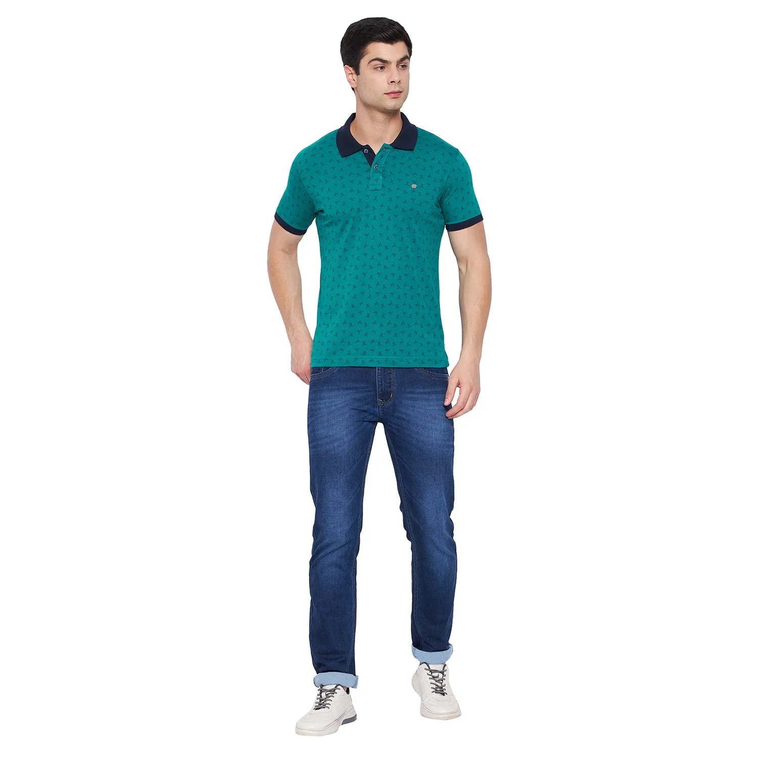 Duke Stardust Men Half Sleeve Cotton T-shirt (MTLF316)