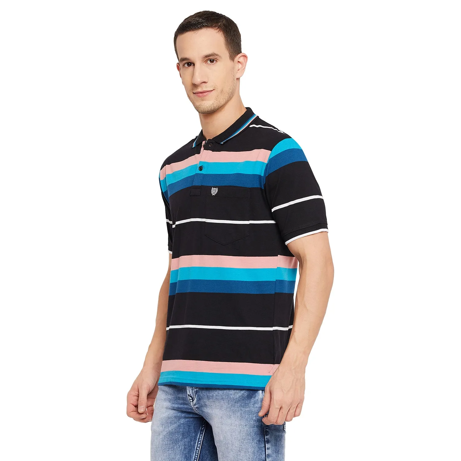 Duke Stardust Men Half Sleeve Cotton T-shirt (MTLF322)