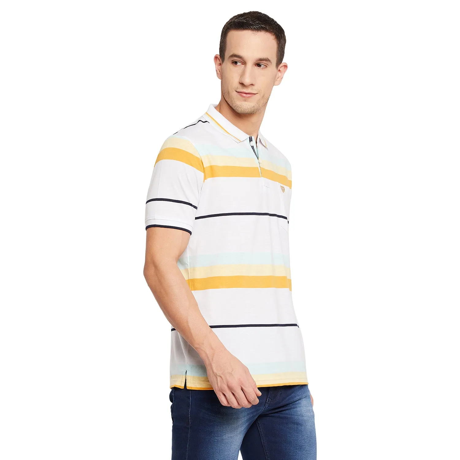 Duke Stardust Men Half Sleeve Cotton T-shirt (MTLF322)
