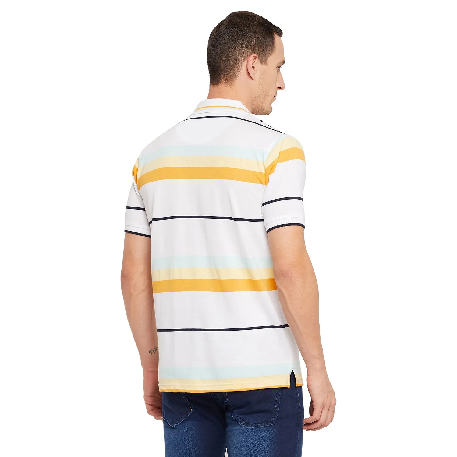 Duke Stardust Men Half Sleeve Cotton T-shirt (MTLF322)