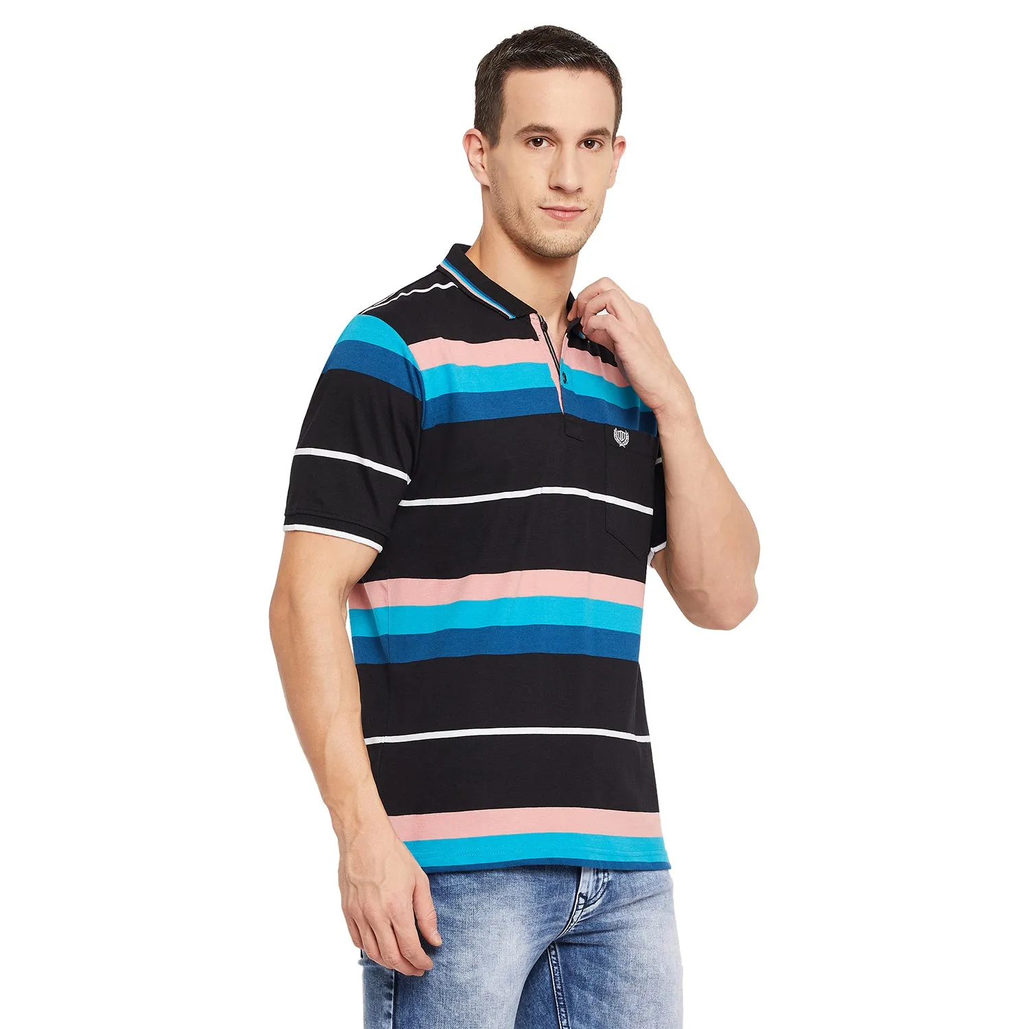 Duke Stardust Men Half Sleeve Cotton T-shirt (MTLF322)