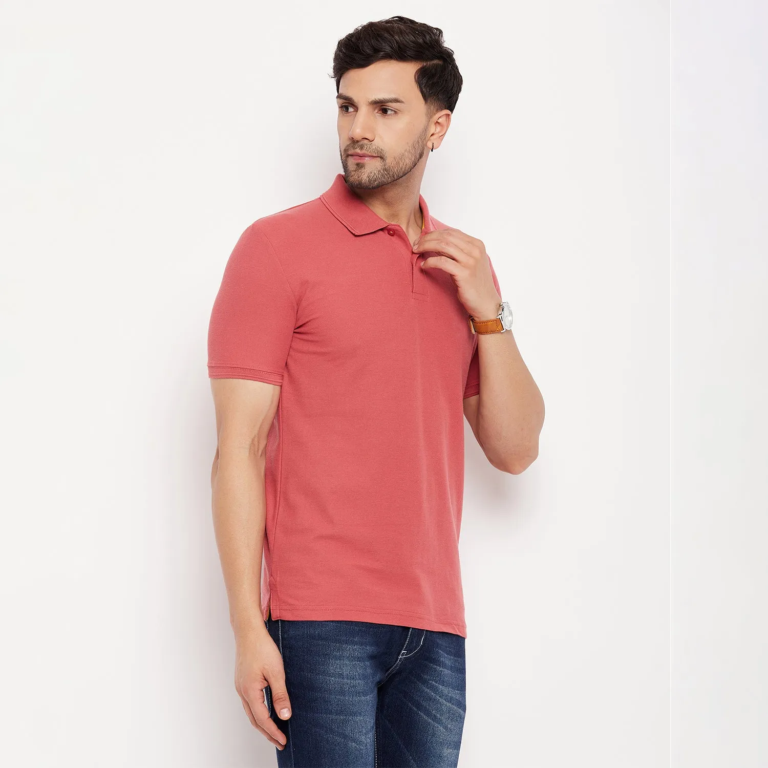 Duke Stardust Men Half Sleeve Cotton T-shirt (ONSD21T)