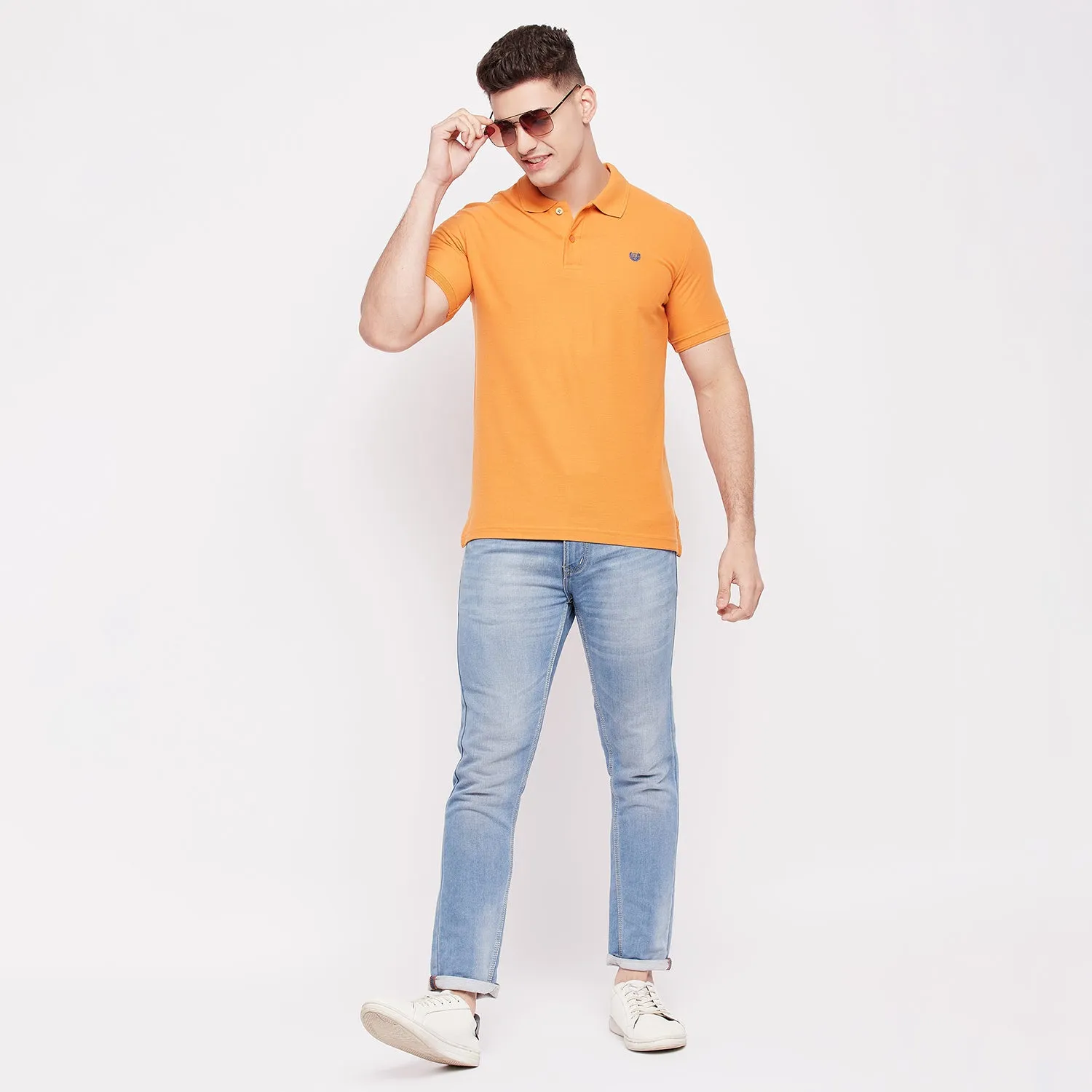 Duke Stardust Men Half Sleeve Cotton T-shirt (ONSD21T)