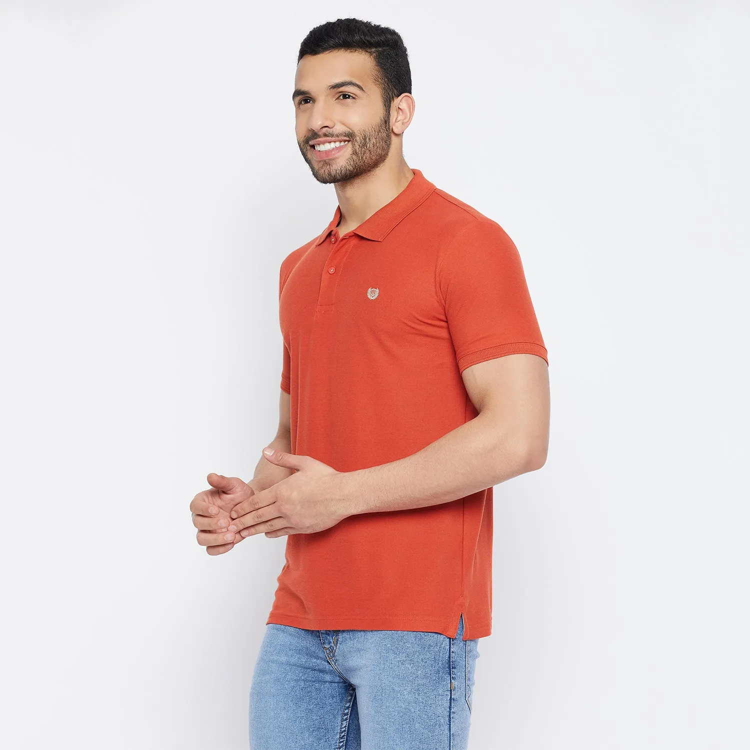 Duke Stardust Men Half Sleeve Cotton T-shirt (ONSD21T)