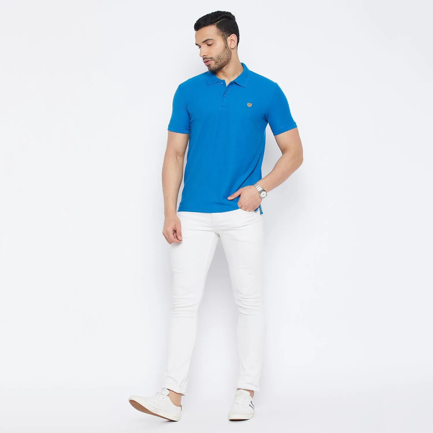 Duke Stardust Men Half Sleeve Cotton T-shirt (ONSD21T)