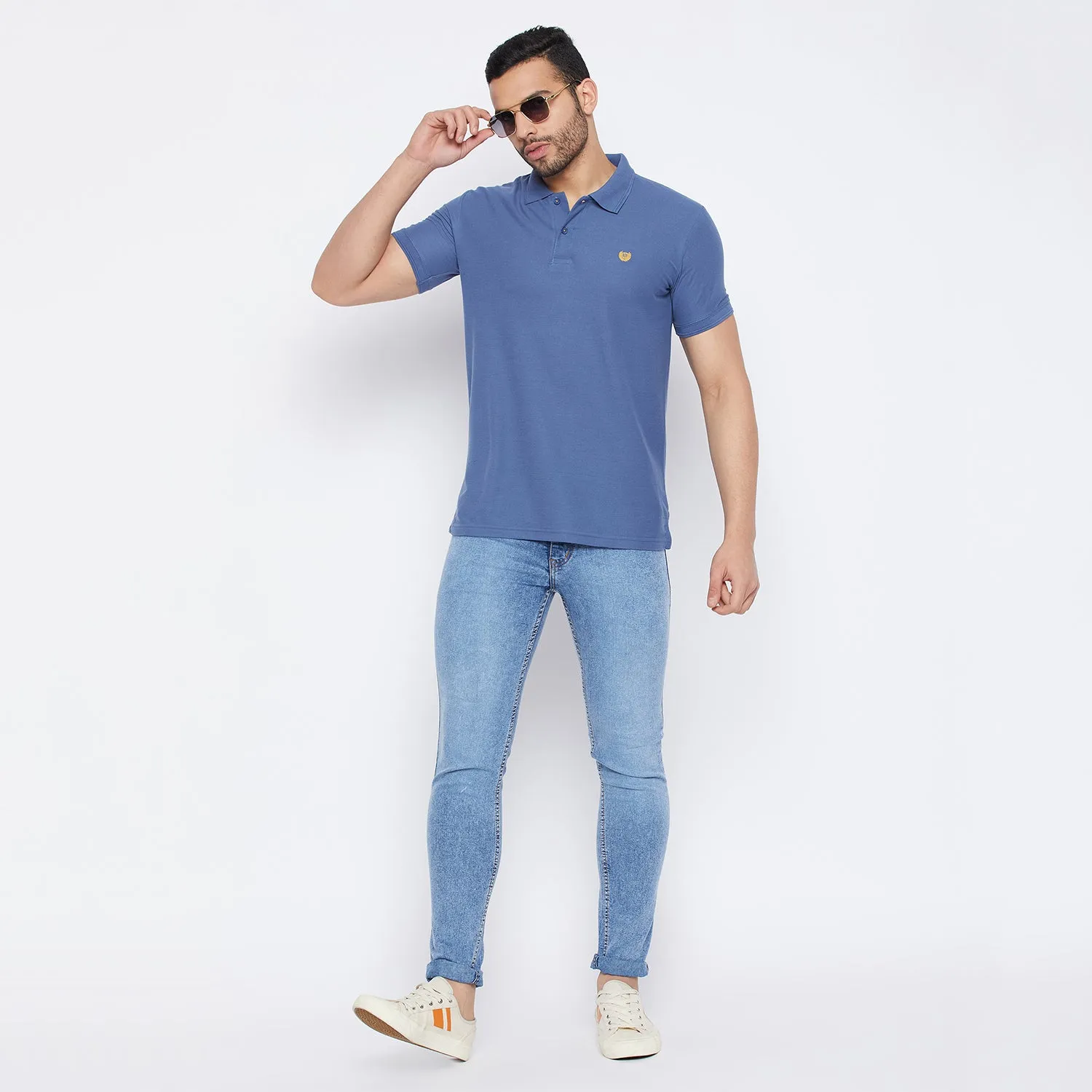 Duke Stardust Men Half Sleeve Cotton T-shirt (ONSD21T)