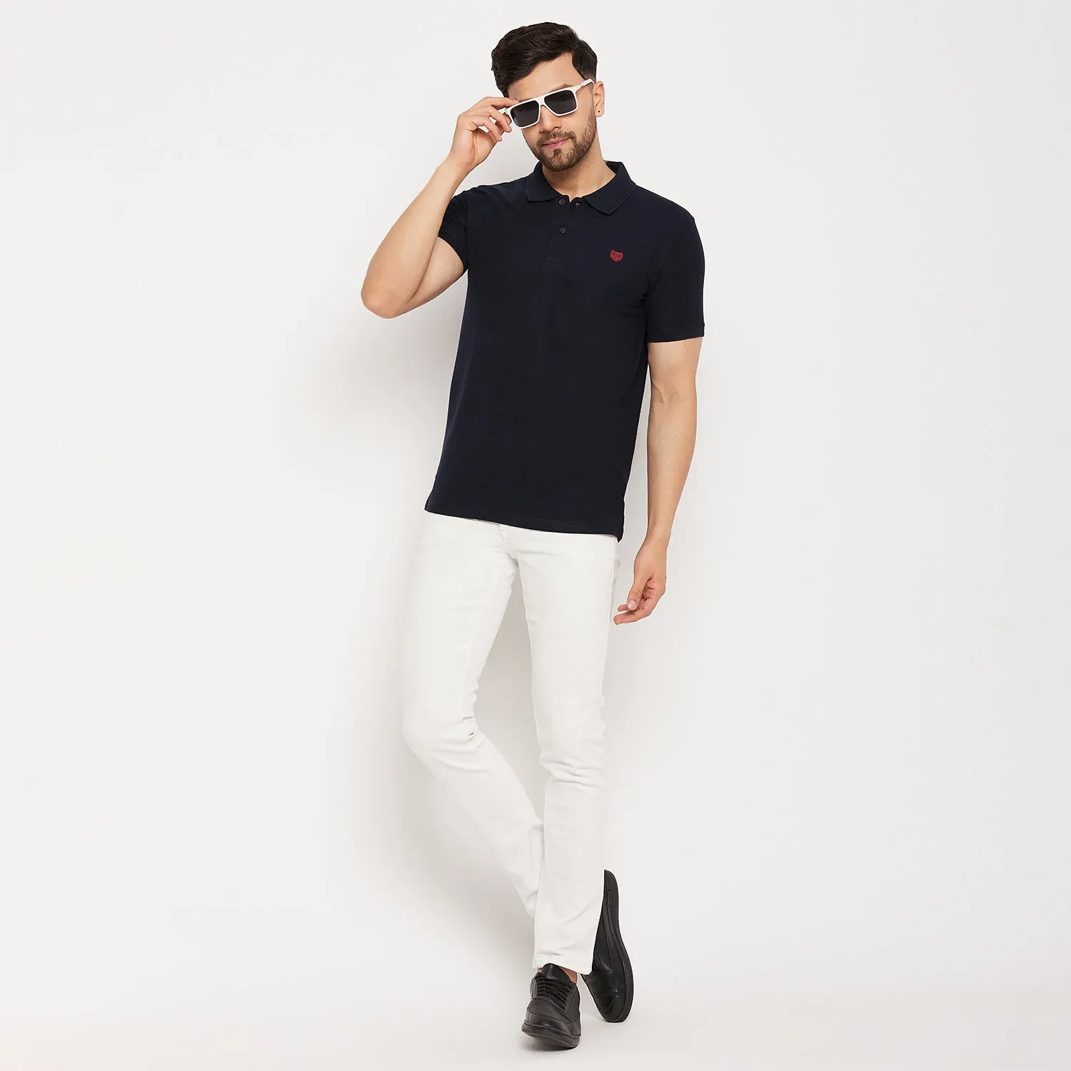 Duke Stardust Men Half Sleeve Cotton T-shirt (ONSD21T)