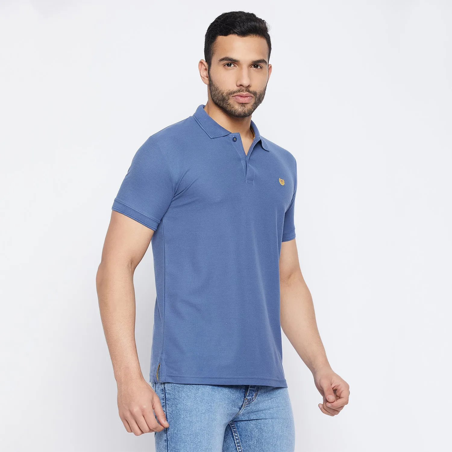 Duke Stardust Men Half Sleeve Cotton T-shirt (ONSD21T)