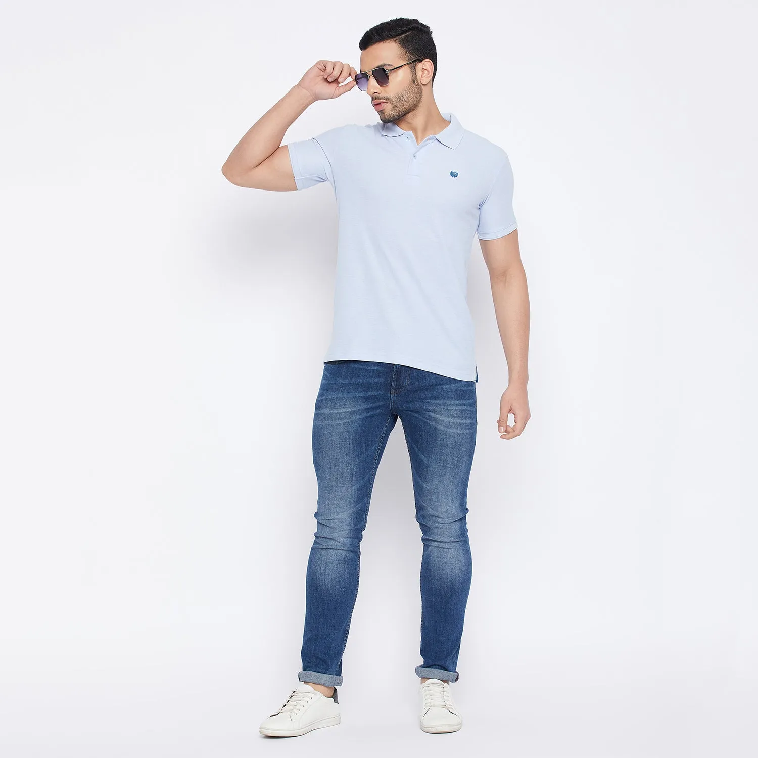 Duke Stardust Men Half Sleeve Cotton T-shirt (ONSD21T)