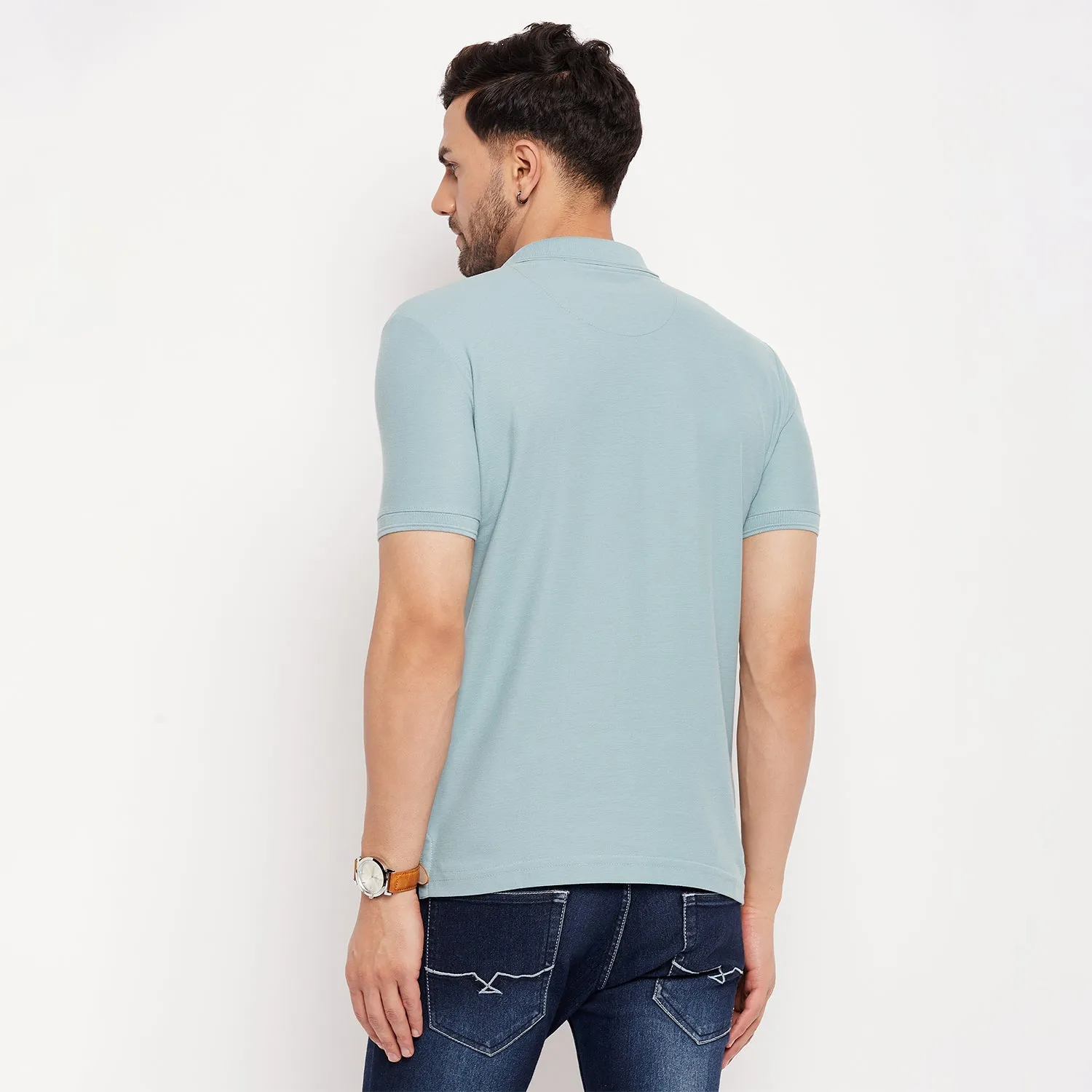 Duke Stardust Men Half Sleeve Cotton T-shirt (ONSD21T)