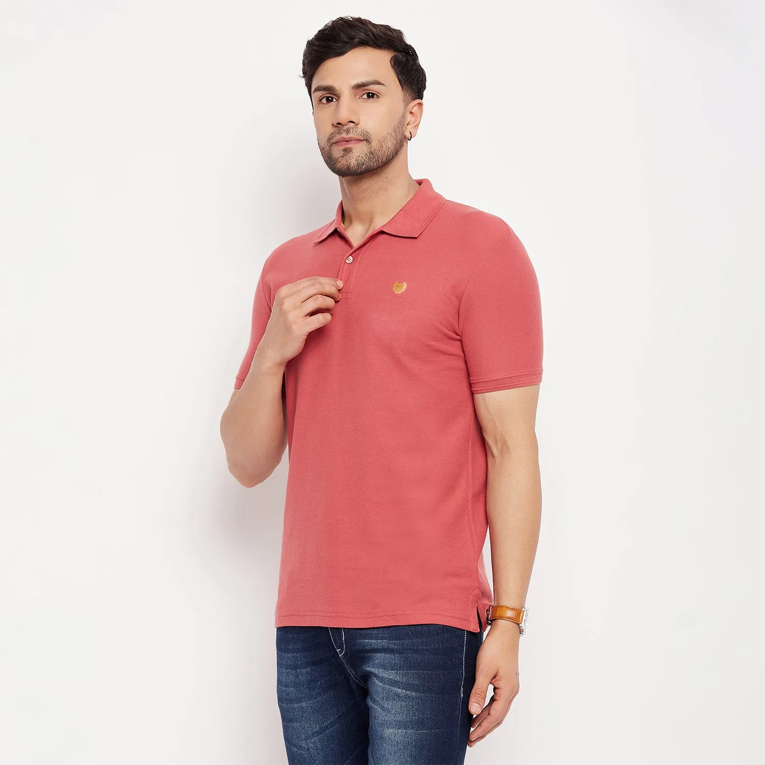 Duke Stardust Men Half Sleeve Cotton T-shirt (ONSD21T)