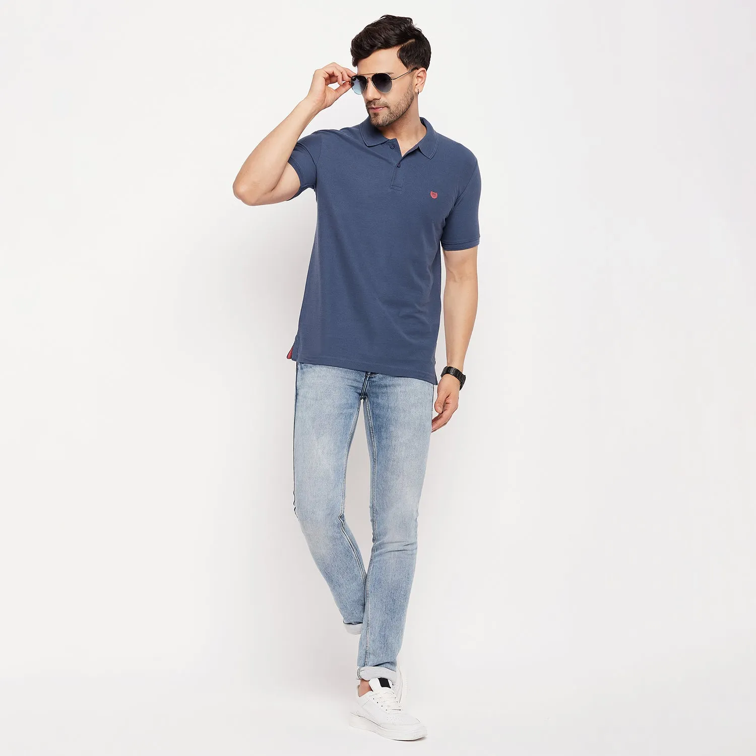 Duke Stardust Men Half Sleeve Cotton T-shirt (ONSD21T)