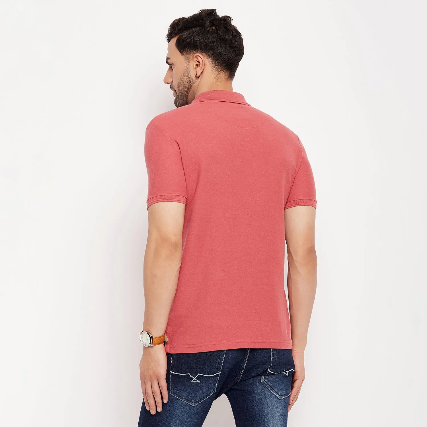Duke Stardust Men Half Sleeve Cotton T-shirt (ONSD21T)
